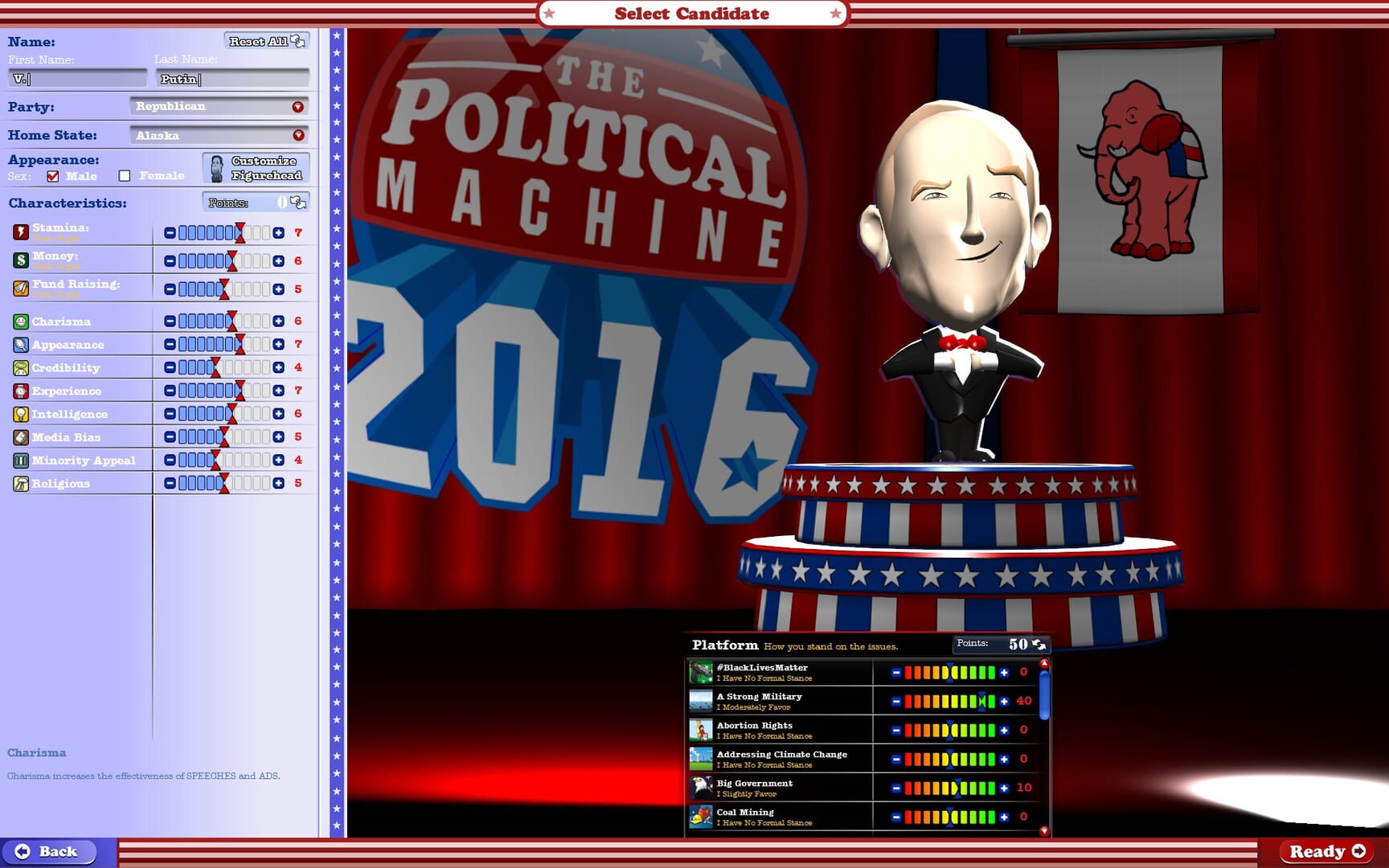 Foto do jogo The Political Machine 2016