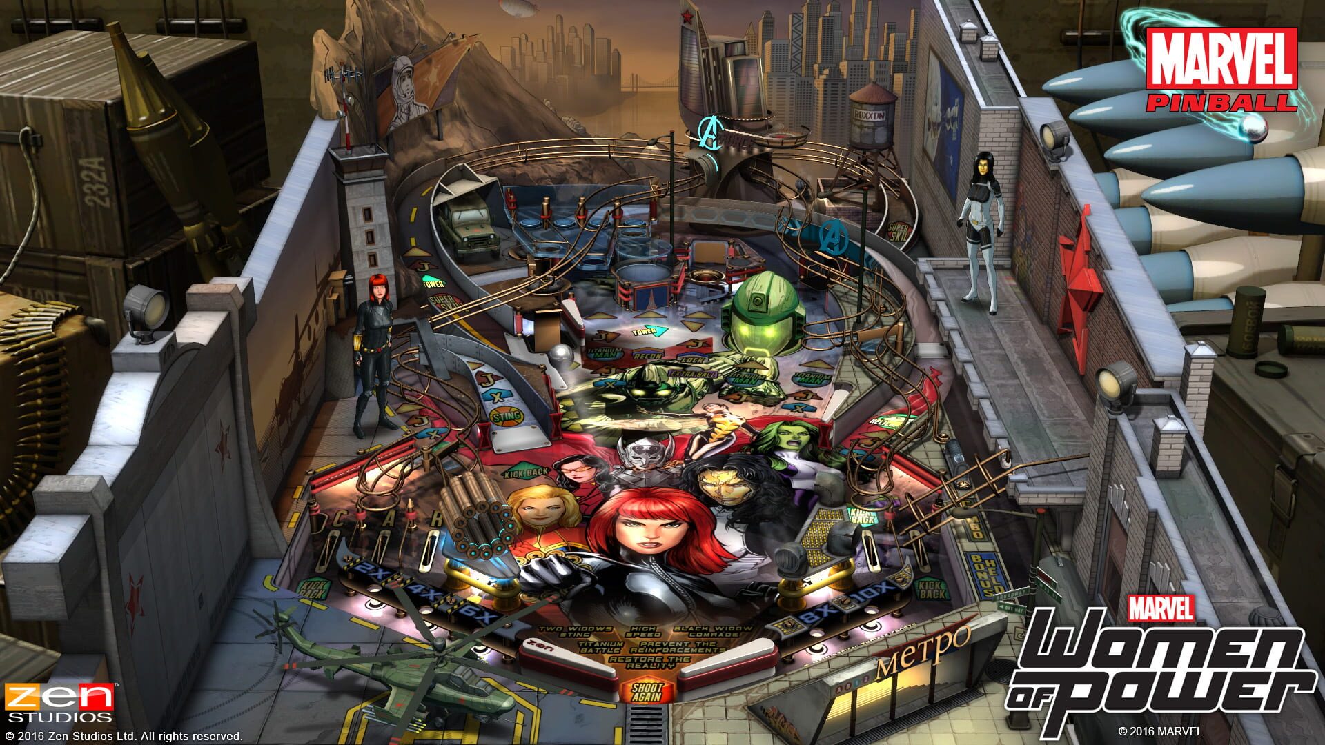 Foto do jogo Pinball FX2: Marvel's Women of Power