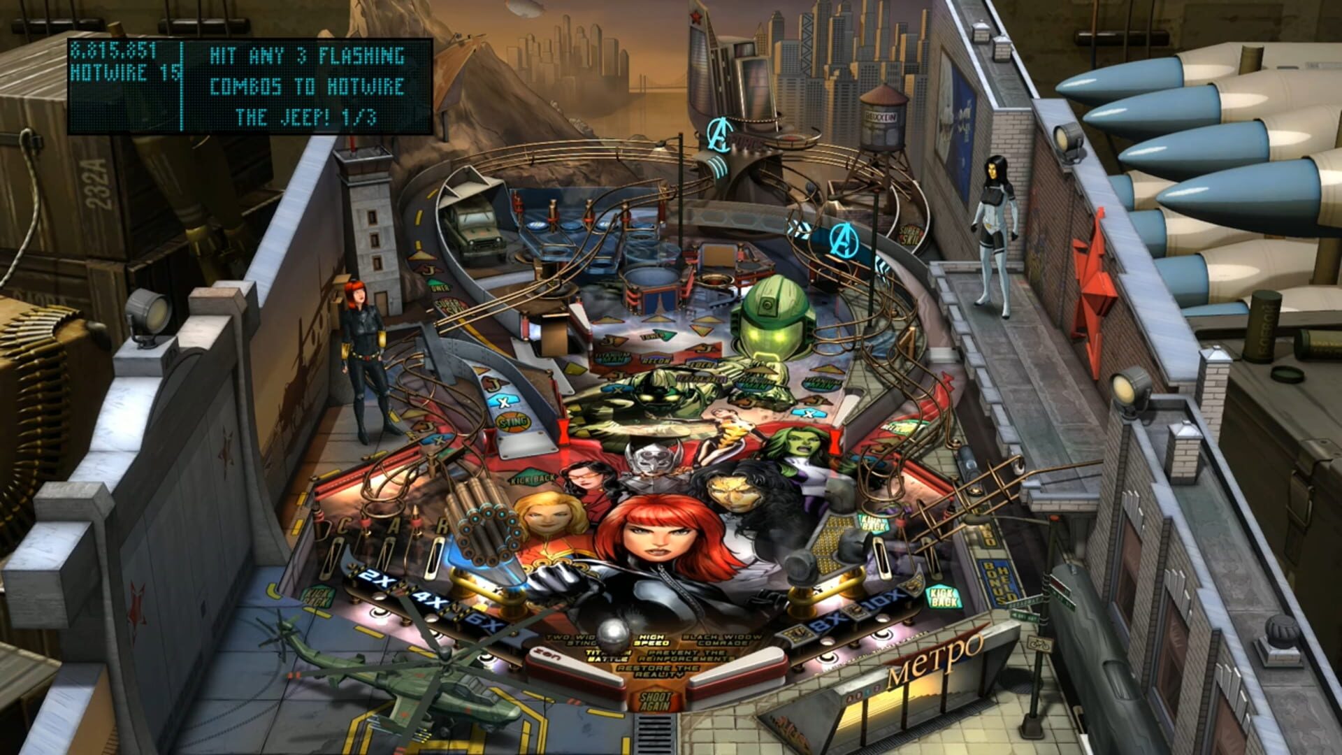 Foto do jogo Pinball FX2: Marvel's Women of Power