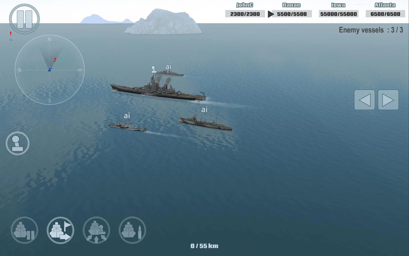 Foto do jogo WarShip War Navy Fleet Combat