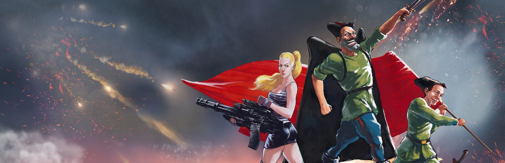Foto do jogo Red Comrades Save the Galaxy: Reloaded
