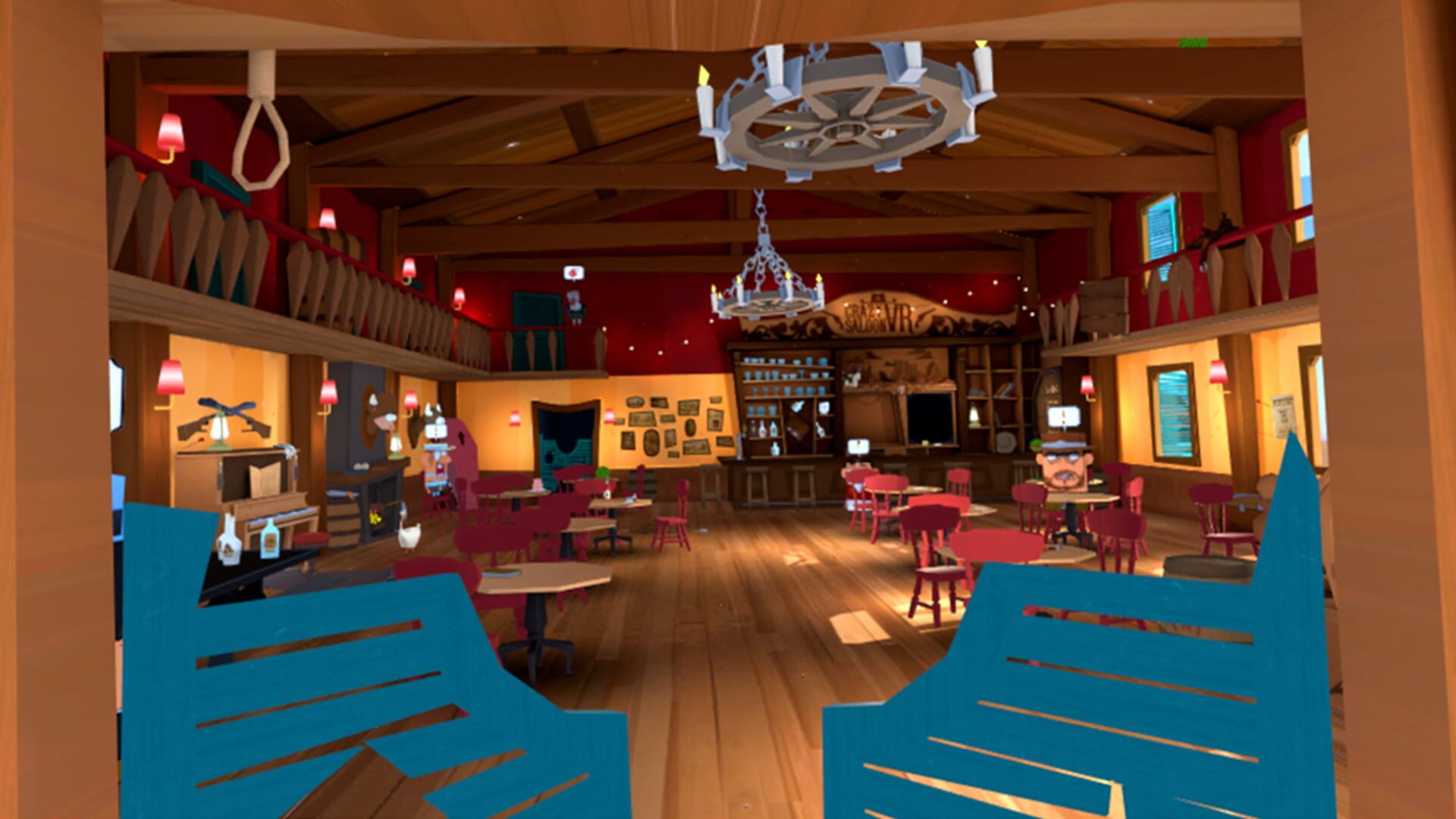 Foto do jogo Crazy Saloon VR