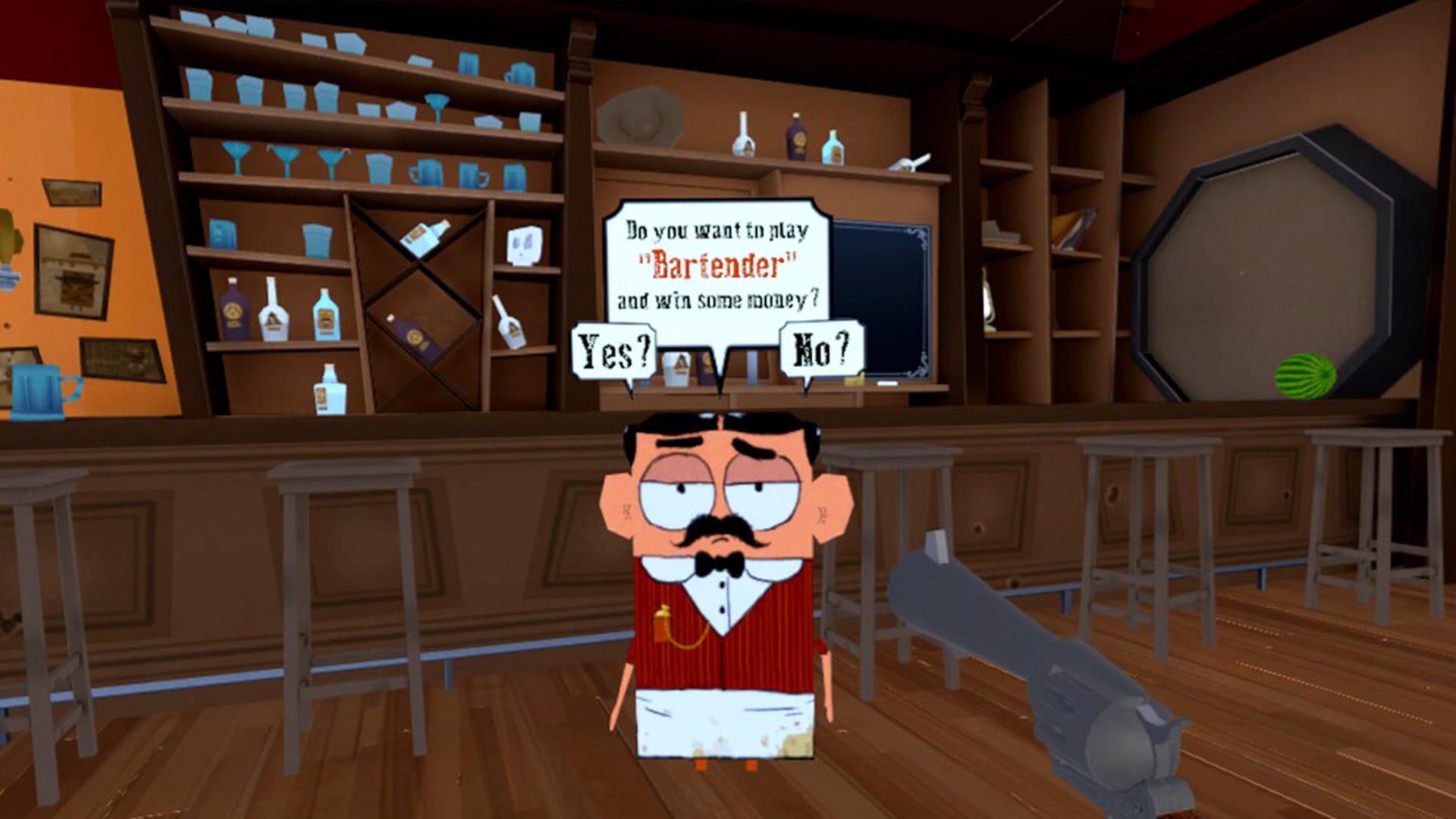 Foto do jogo Crazy Saloon VR