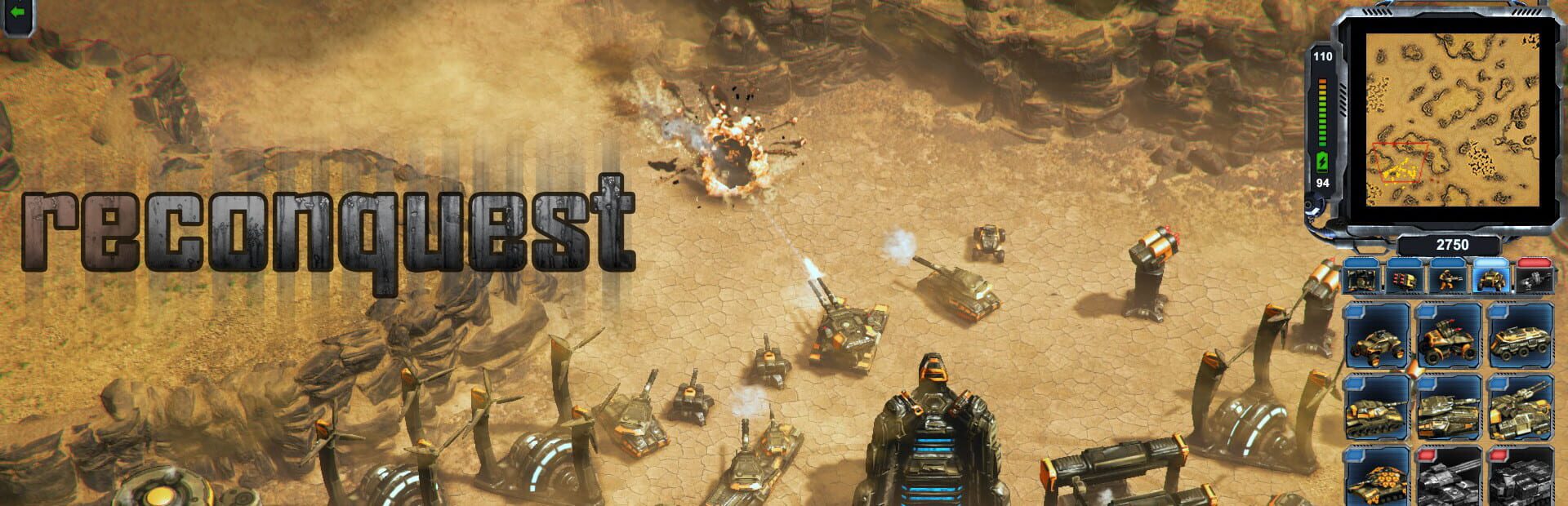 Foto do jogo Reconquest