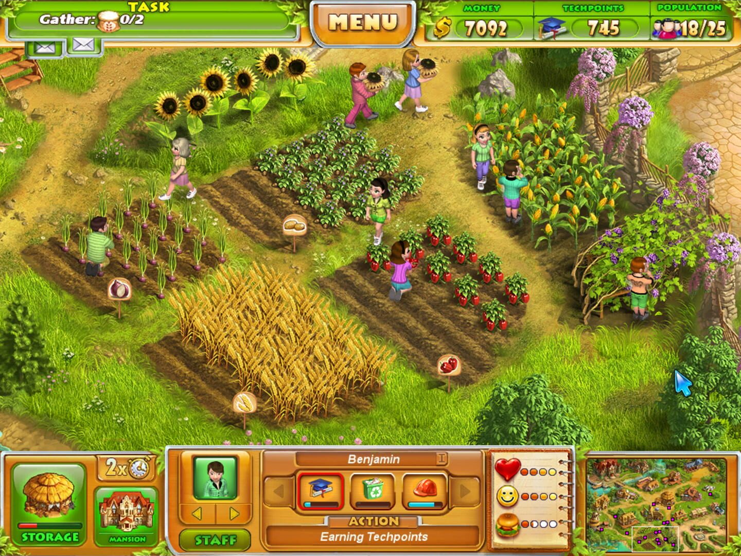 Foto do jogo Farm Tribe 2