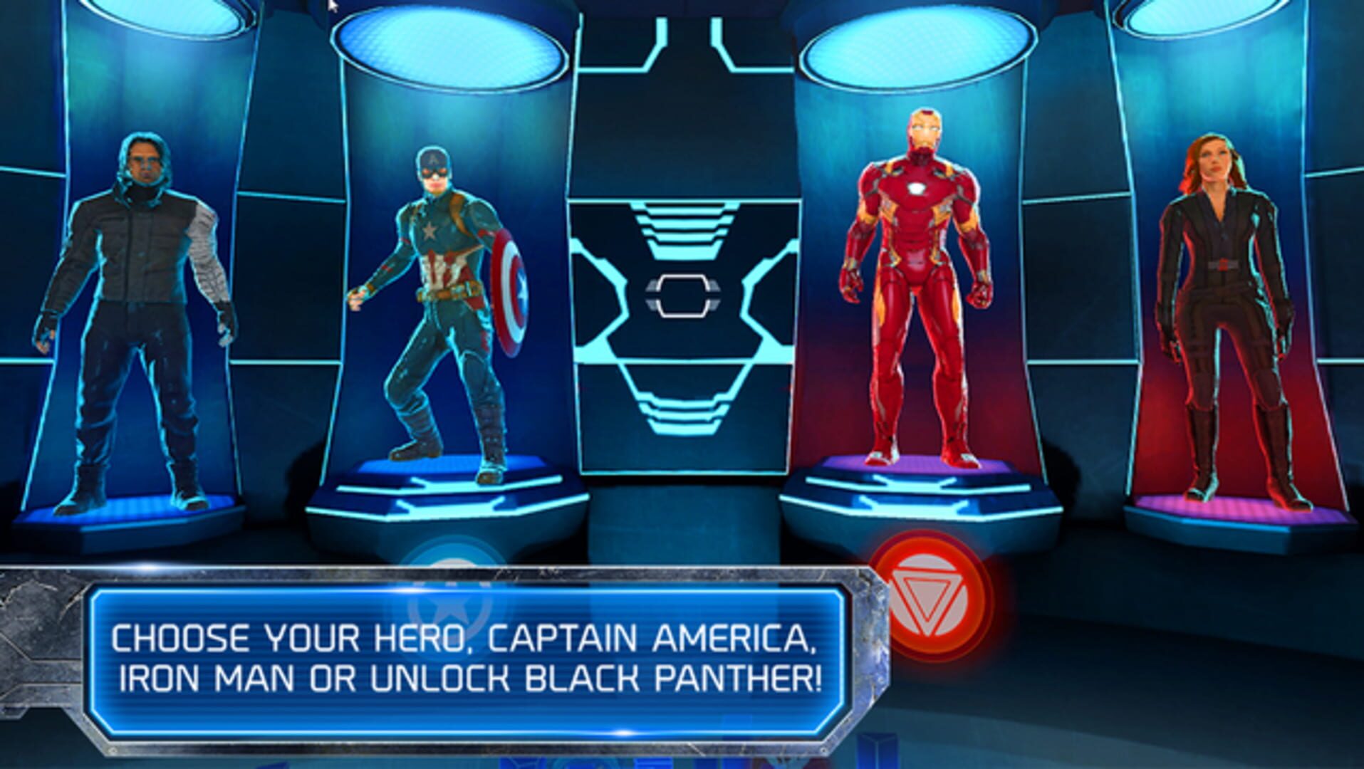 Foto do jogo Kellogg's Marvel's Civil War VR