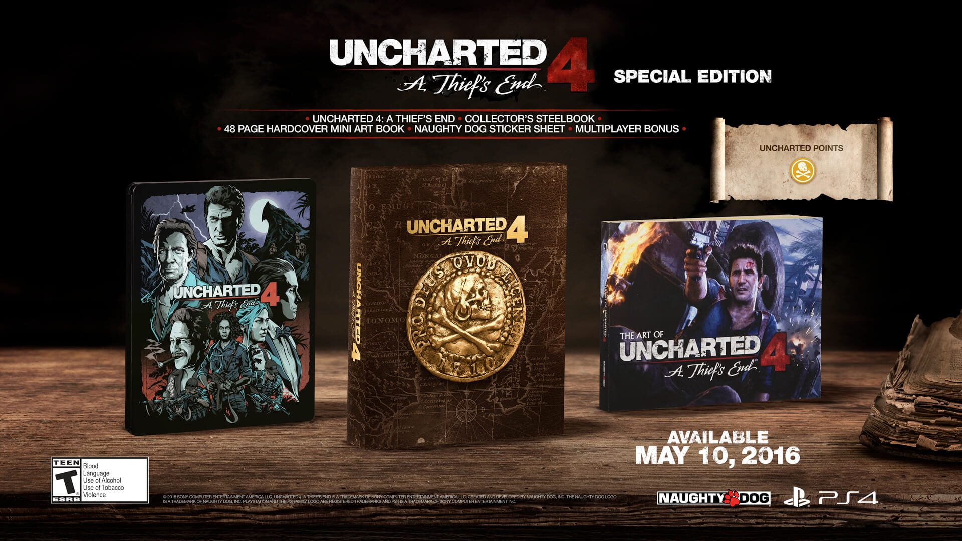Foto do jogo Uncharted 4: A Thief's End Special Edition