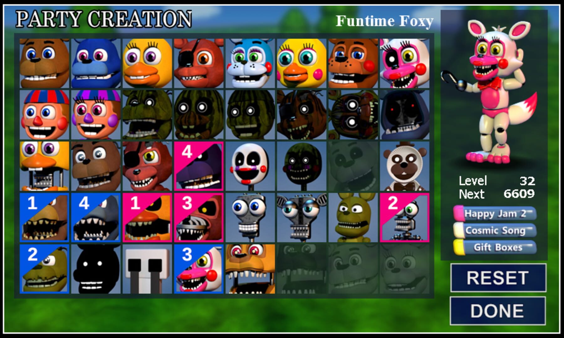 Foto do jogo FNaF World