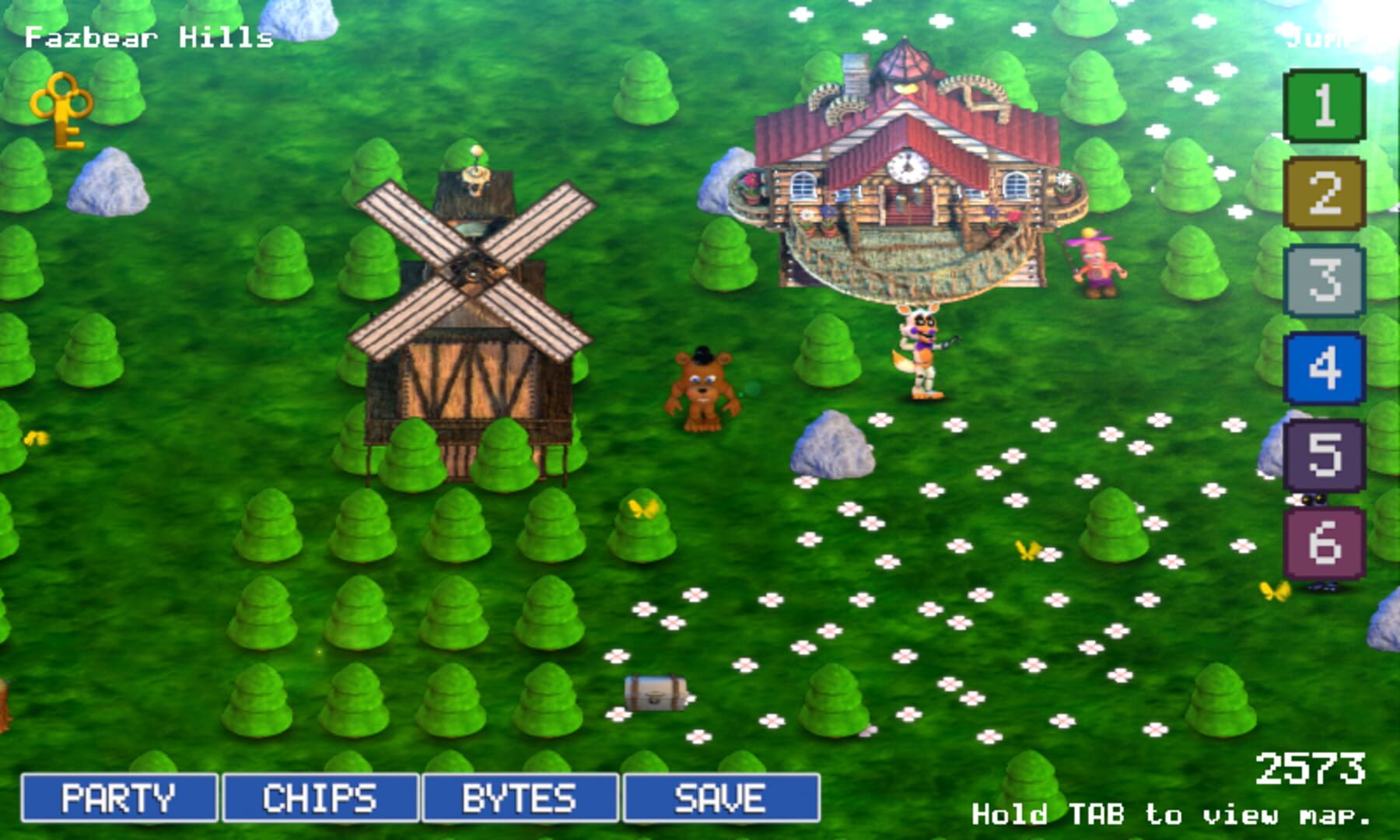 Foto do jogo FNaF World