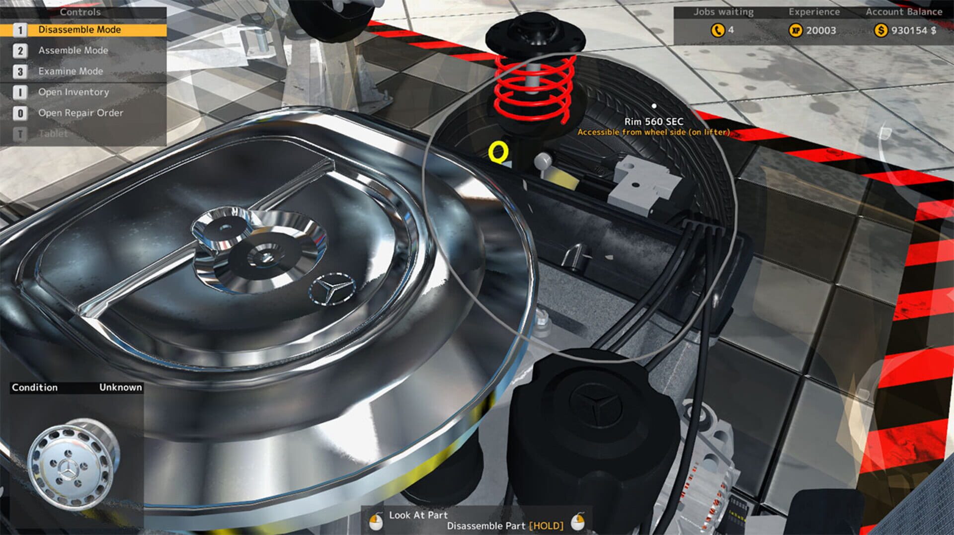 Foto do jogo Car Mechanic Simulator 2015: Mercedes-Benz