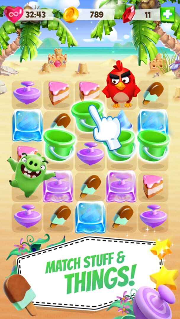 Foto do jogo Angry Birds Match