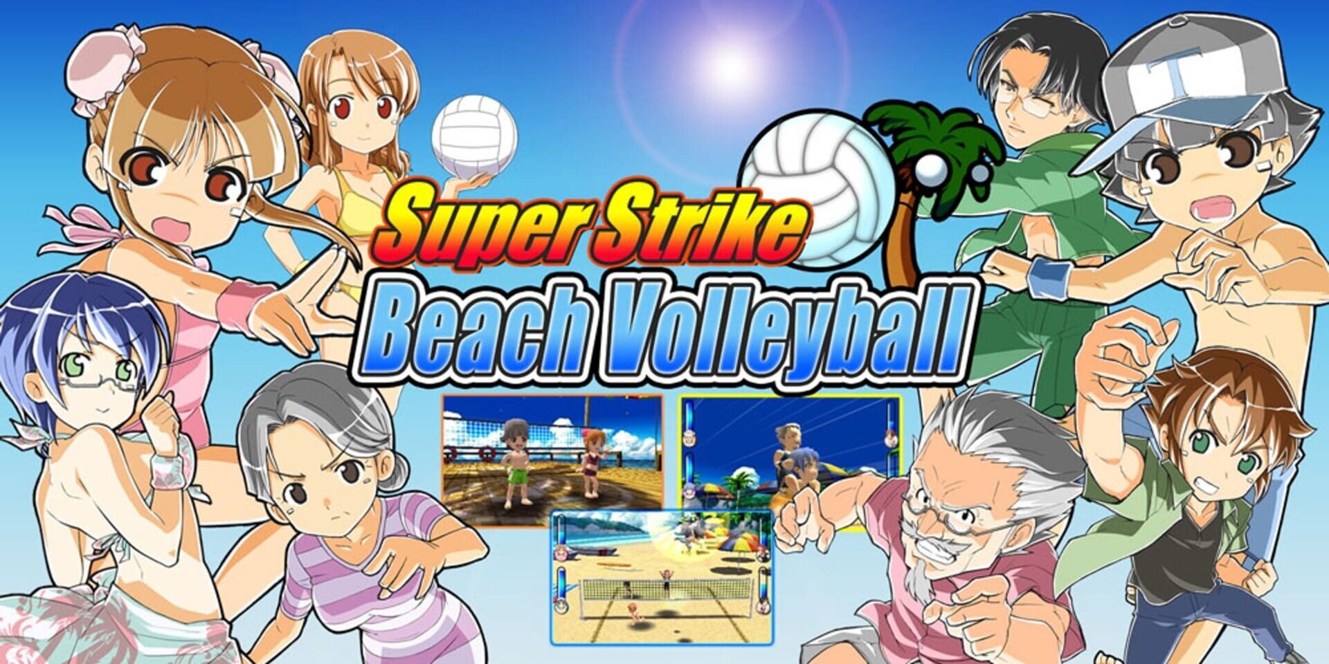 Foto do jogo Super Strike Beach Volleyball