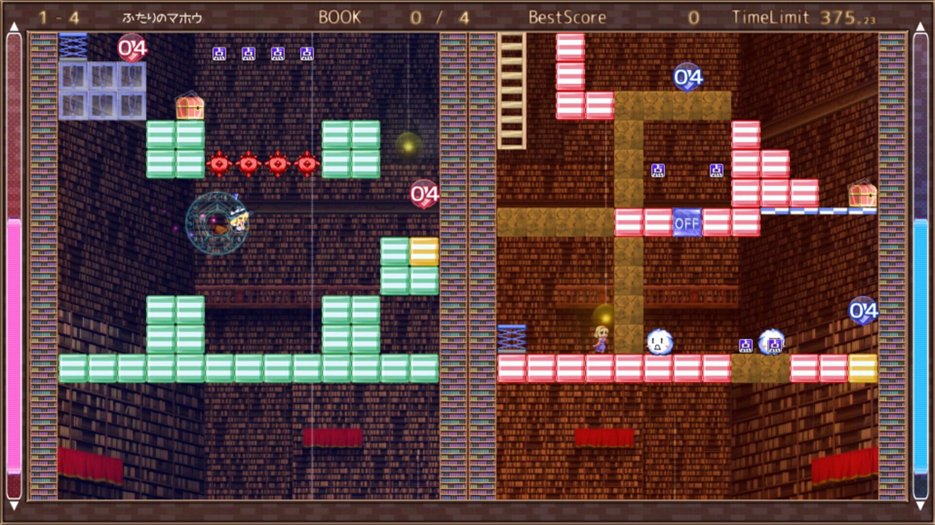 Foto do jogo Marisa and Alice's Trap Tower Remake