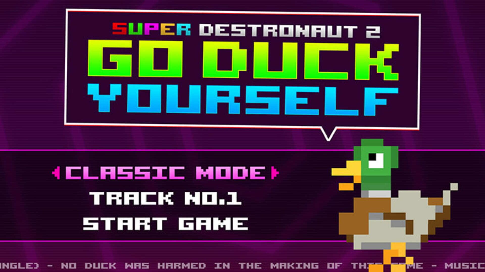 Foto do jogo Super Destronaut 2: Go Duck Yourself