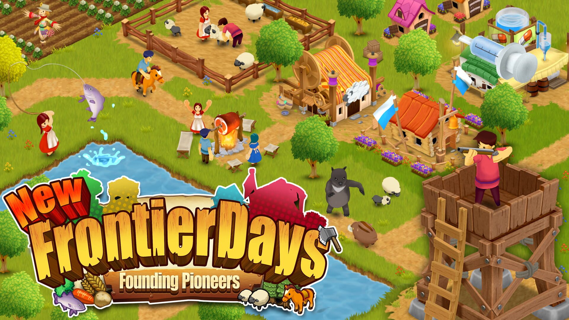 Foto do jogo Frontier Days: Founding Pioneers
