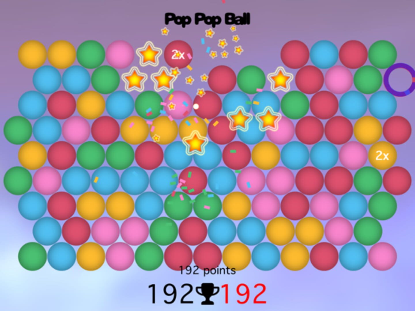 Foto do jogo Pop Pop Ball: Popping Matching Colors Game