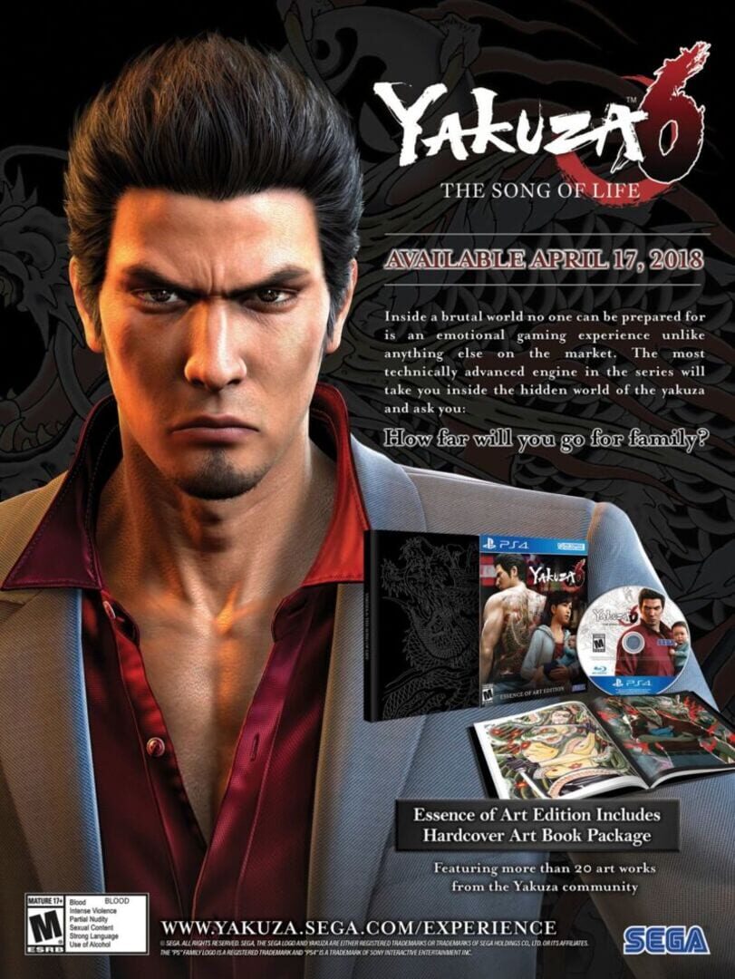 Foto do jogo Yakuza 6: The Song of Life - Essence of Art Edition