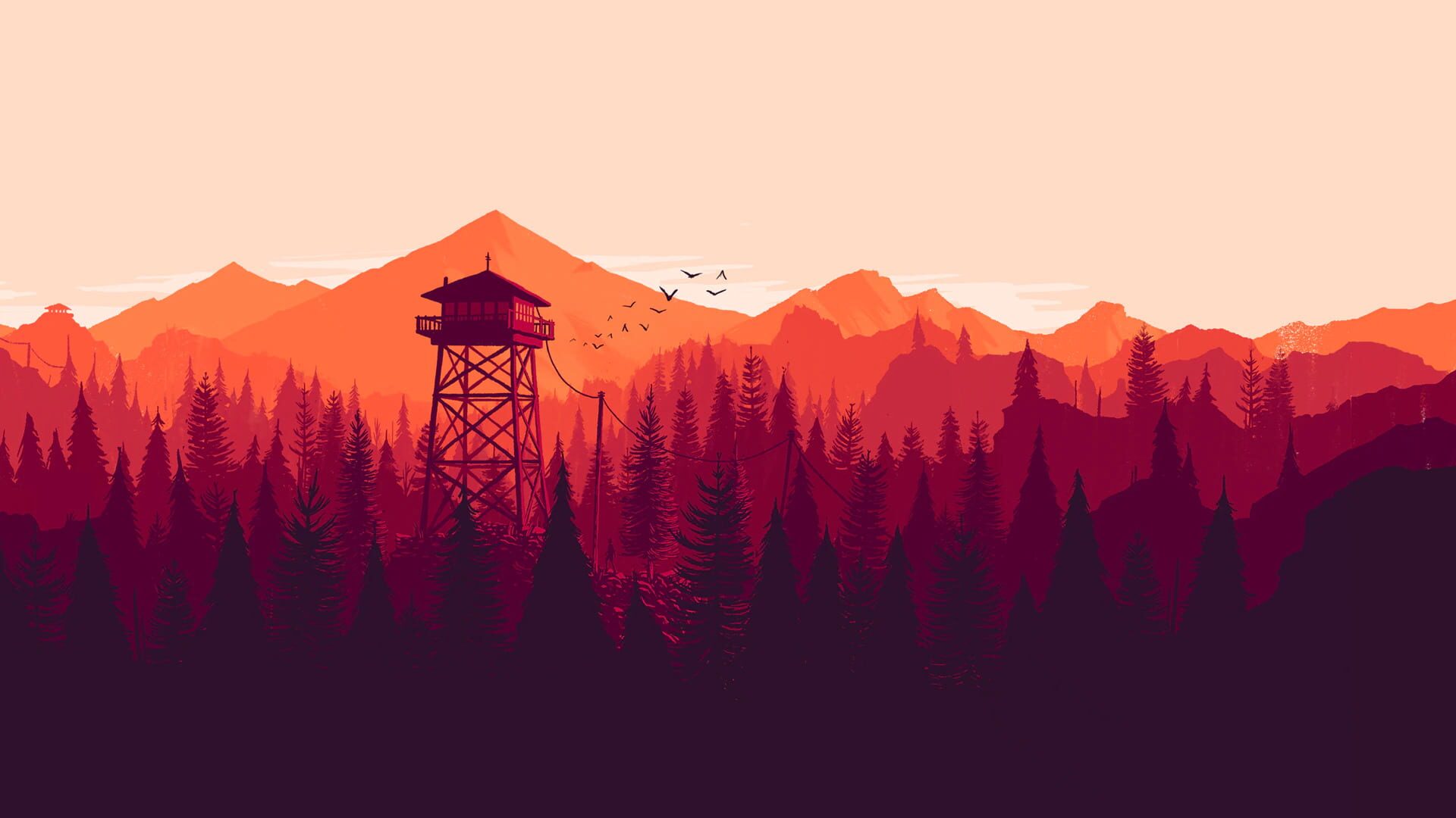 Foto do jogo Firewatch