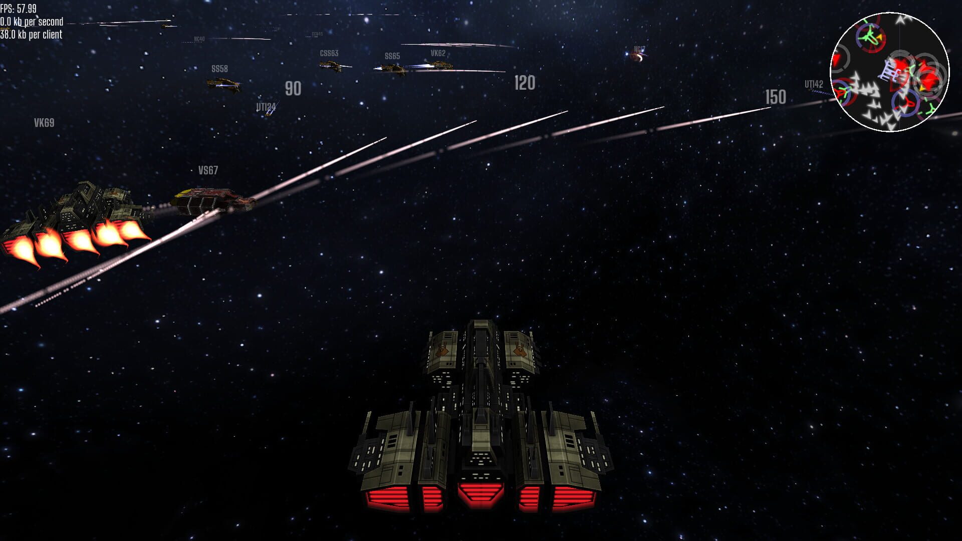 Foto do jogo EmptyEpsilon