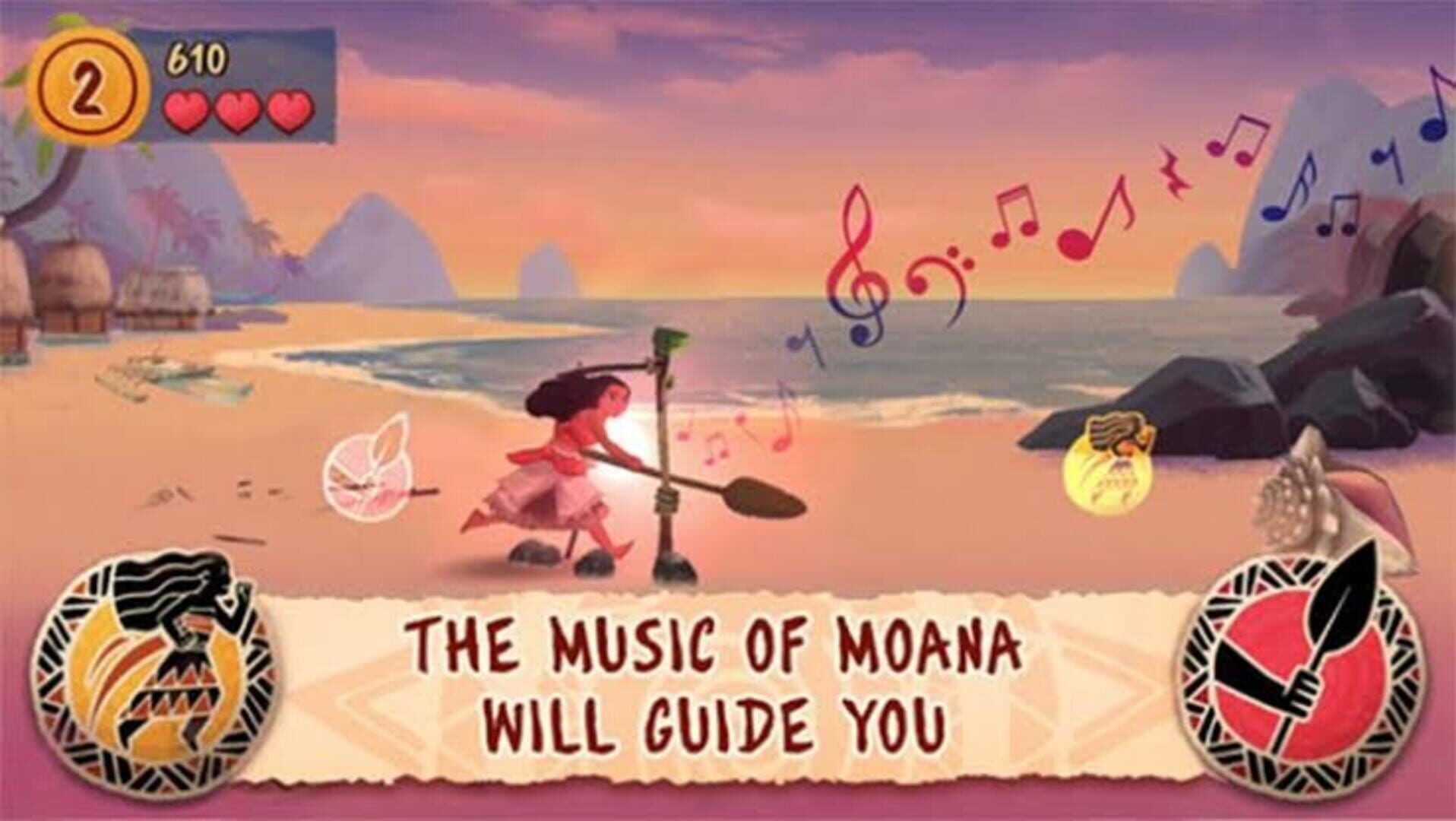 Foto do jogo Moana: Rhythm Run