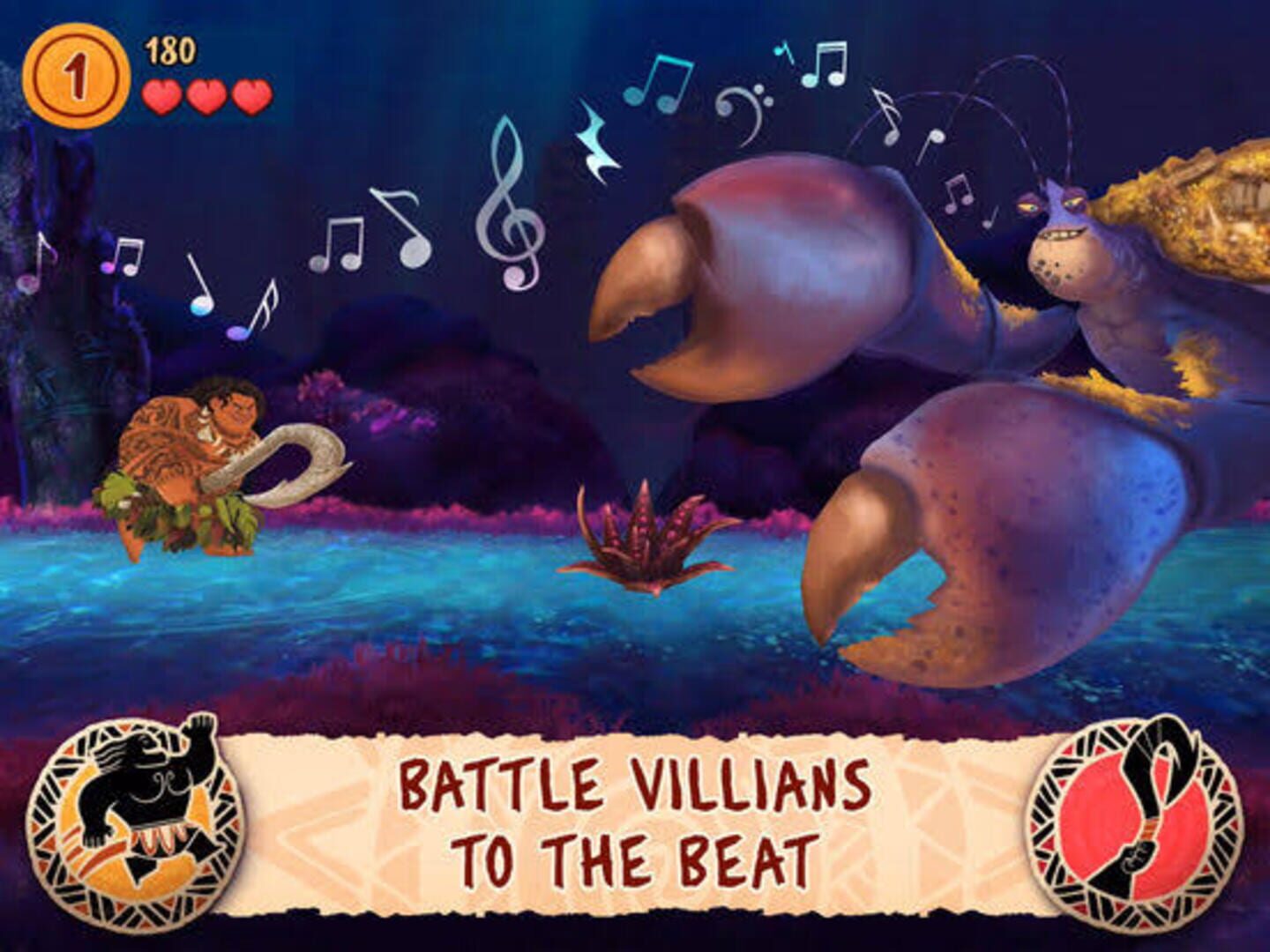 Foto do jogo Moana: Rhythm Run