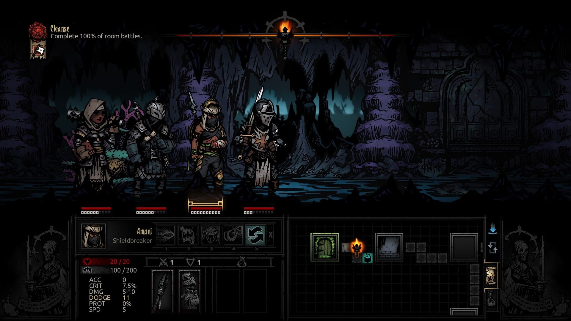 Foto do jogo Darkest Dungeon: The Shieldbreaker
