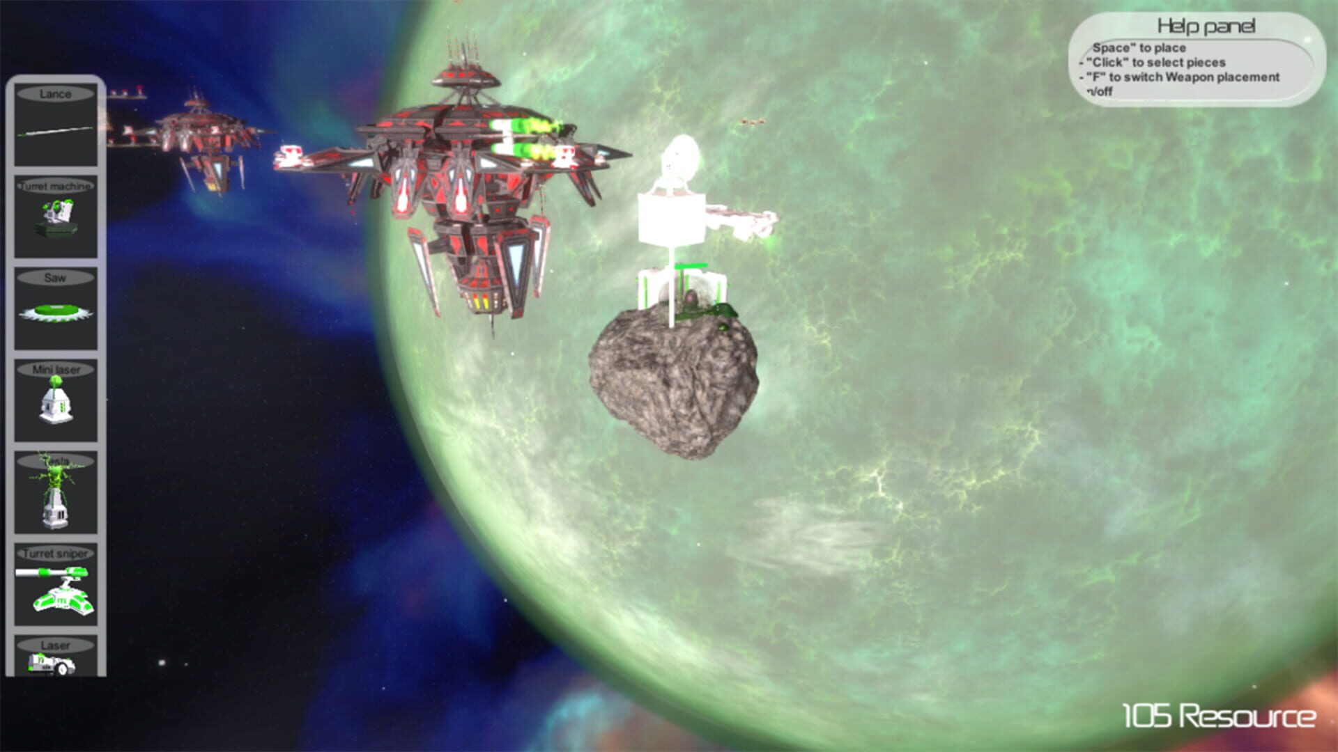 Foto do jogo Planetoid