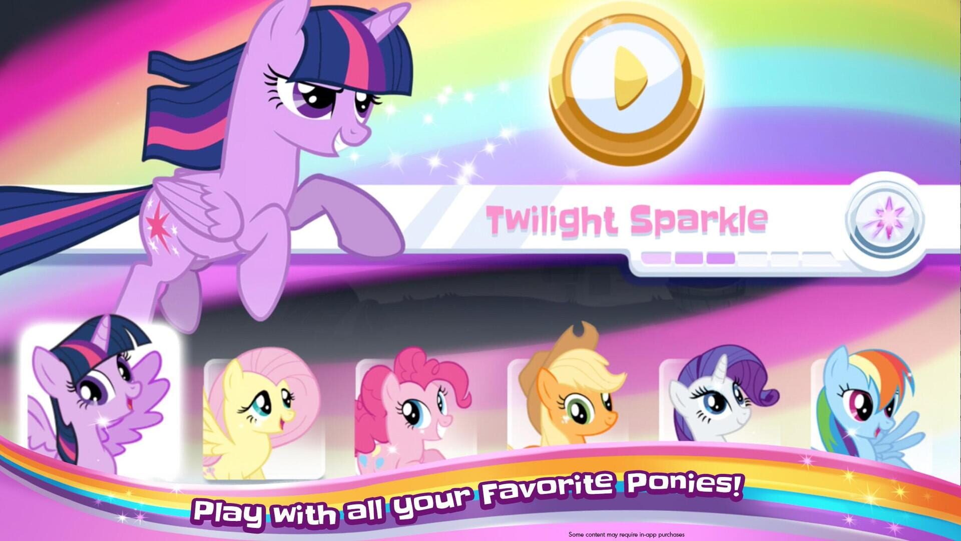 Foto do jogo My Little Pony: Rainbow Runners