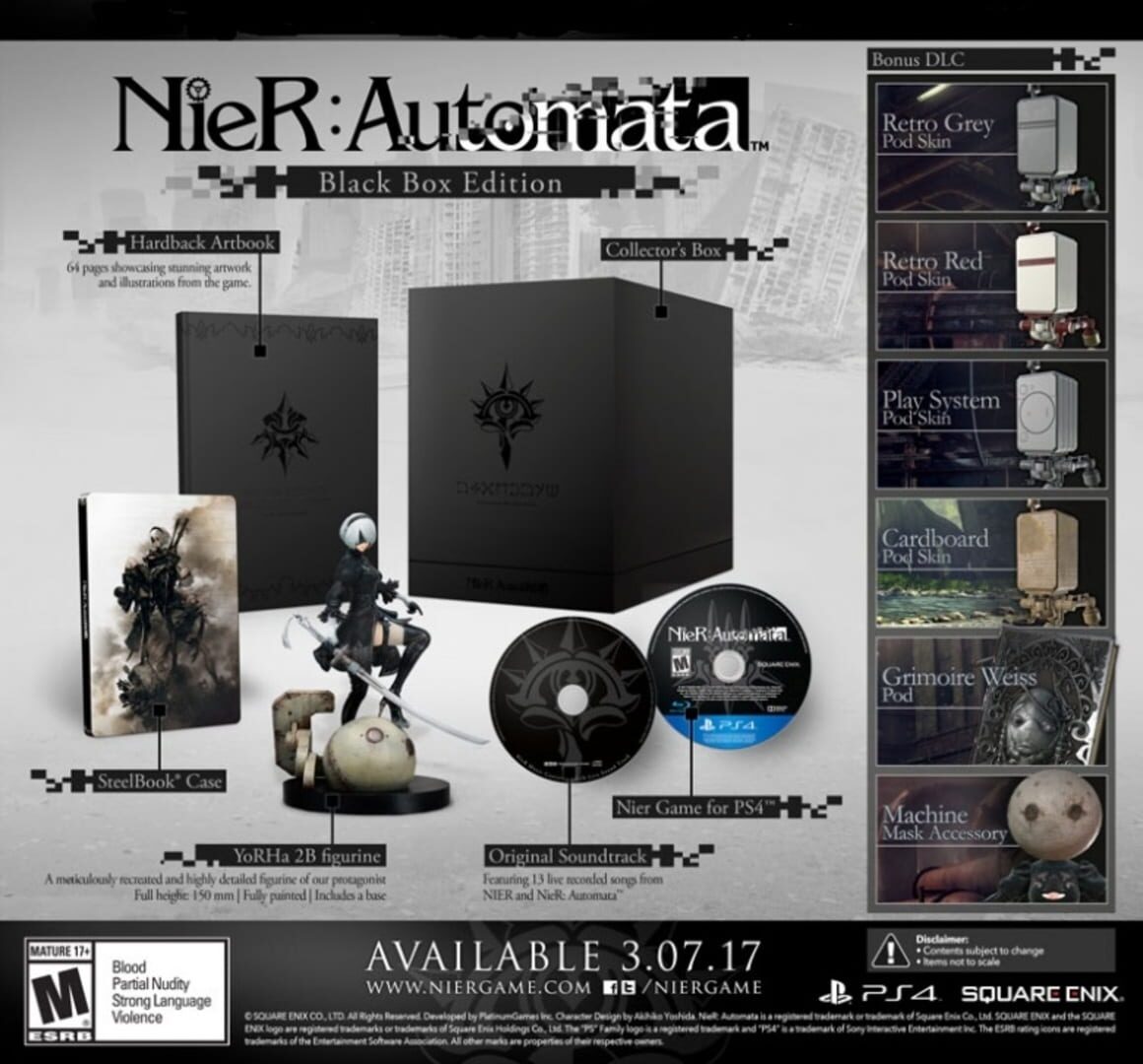 Foto do jogo NieR: Automata - Black Box Edition