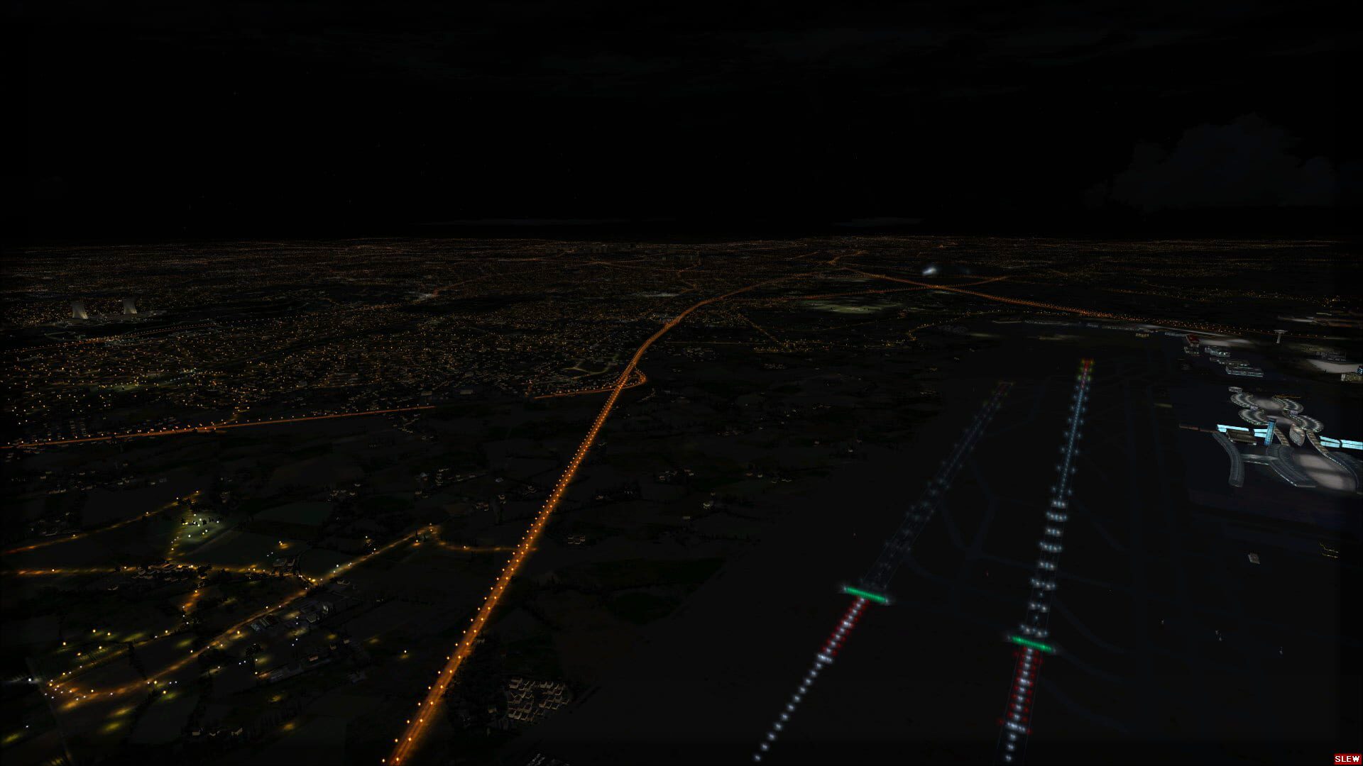 Foto do jogo Microsoft Flight Simulator X: Steam Edition - Night Environment: France