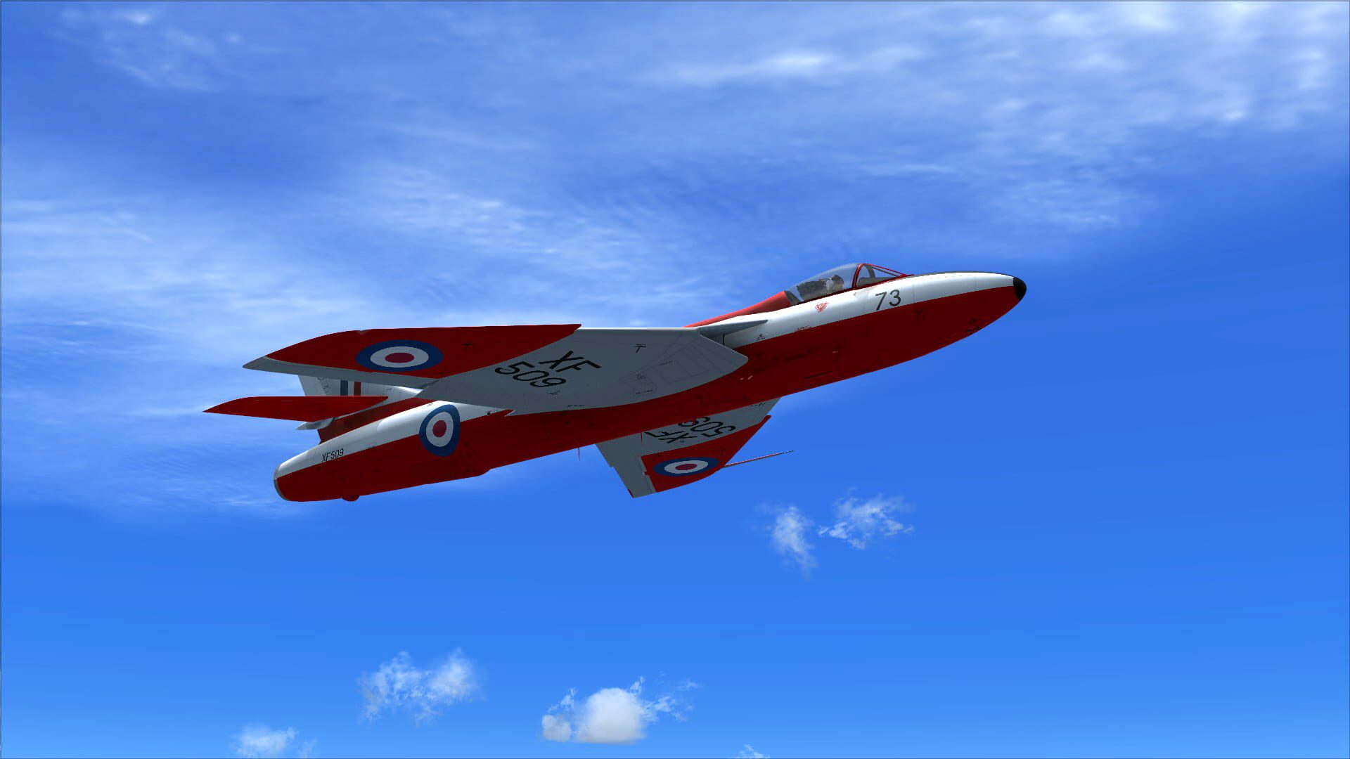 Foto do jogo Microsoft Flight Simulator X: Steam Edition - Hawker Hunter F.6/FGA.9