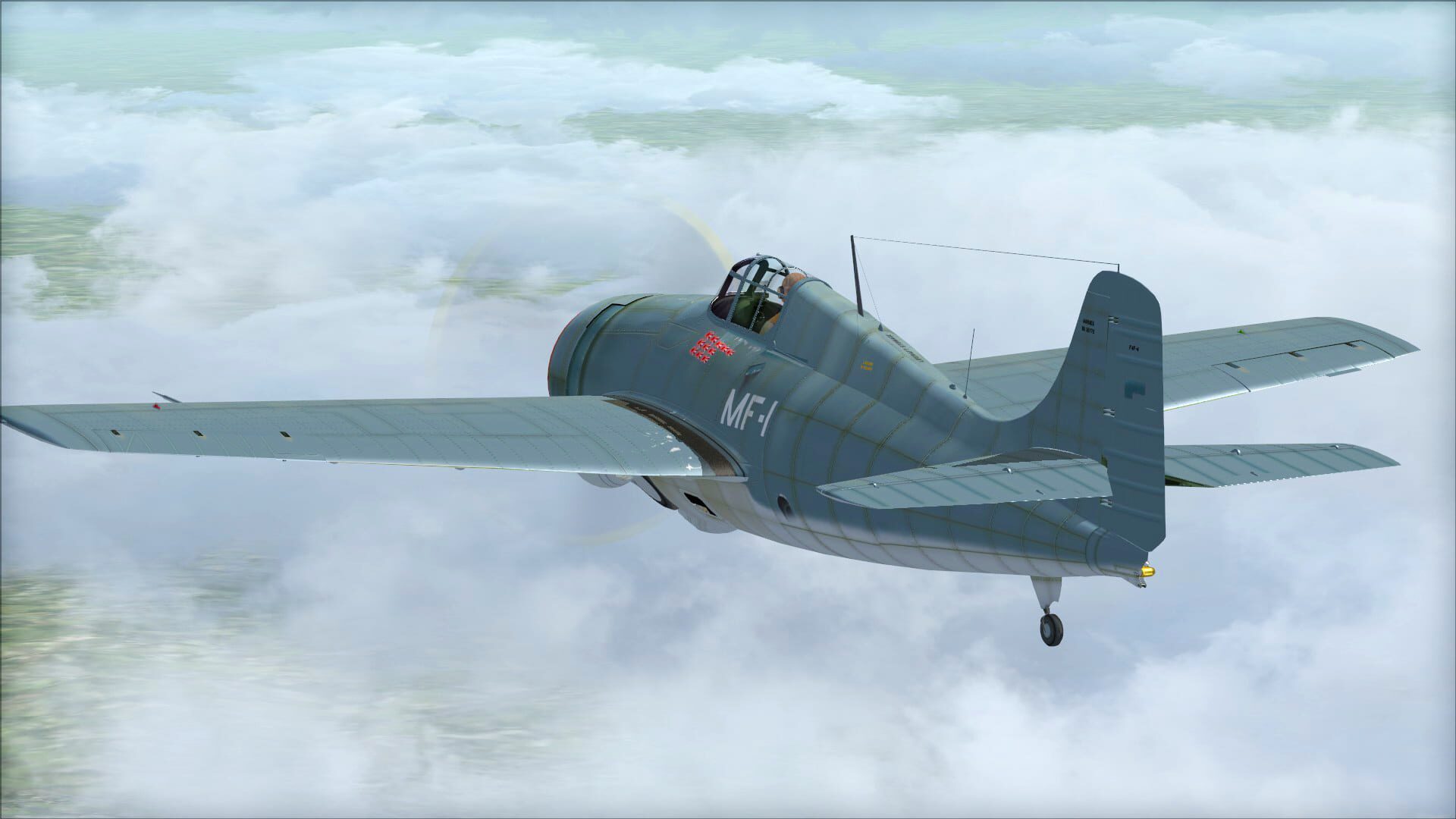 Foto do jogo Microsoft Flight Simulator X: Steam Edition - Grumman F4F Wildcat & Martlet