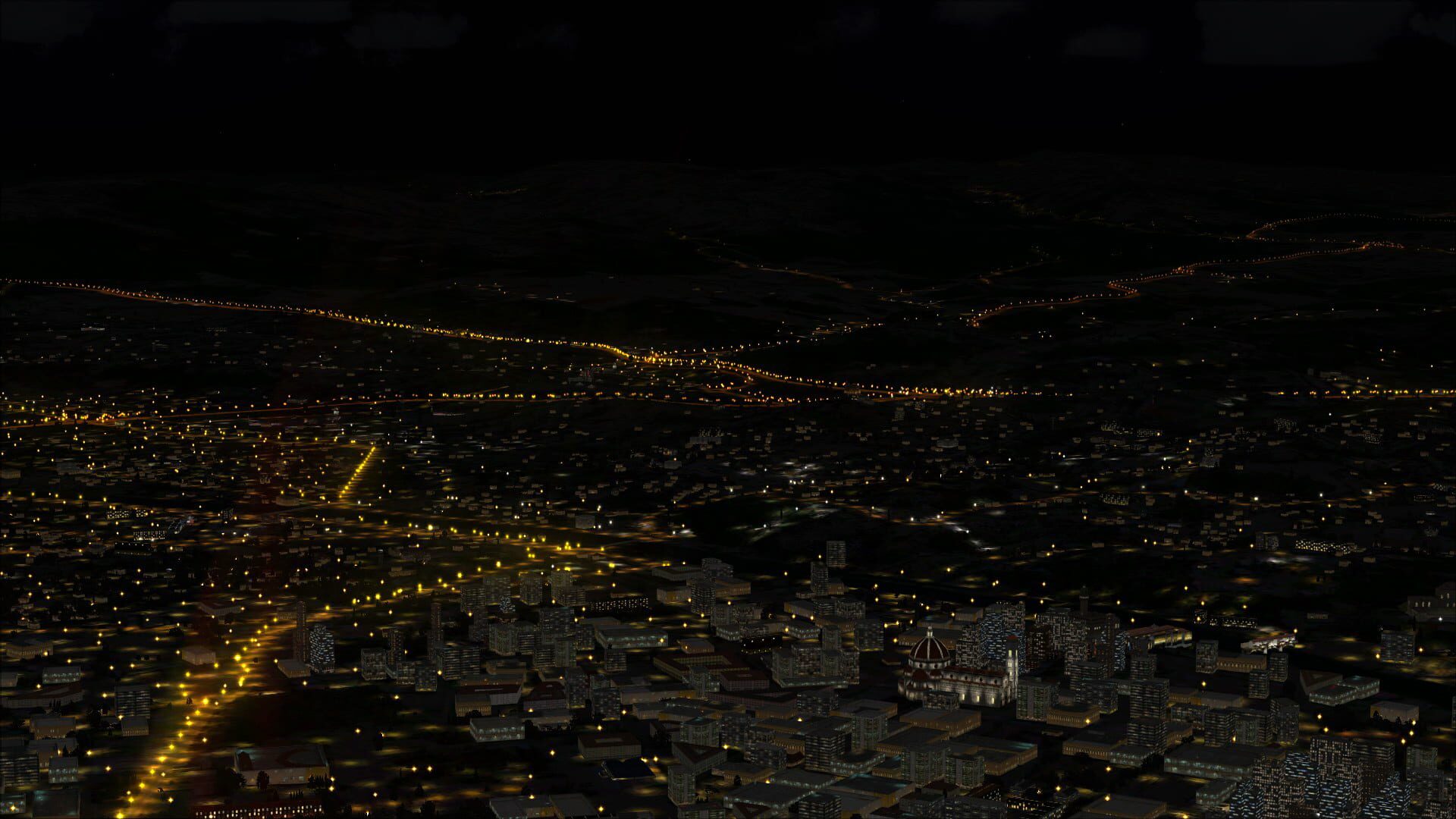 Foto do jogo Microsoft Flight Simulator X: Steam Edition - Night Environment Italy