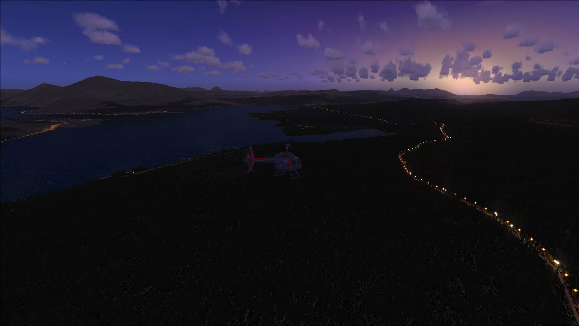 Foto do jogo Microsoft Flight Simulator X: Steam Edition - Night Environment: Norway