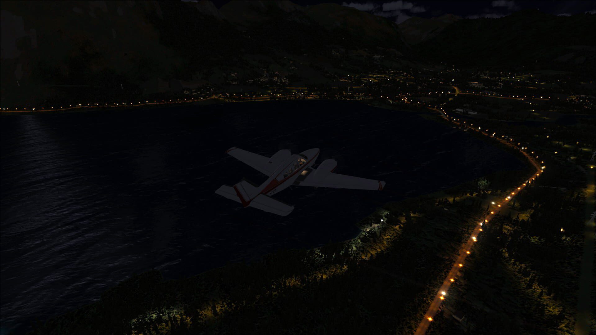 Foto do jogo Microsoft Flight Simulator X: Steam Edition - Night Environment: Norway