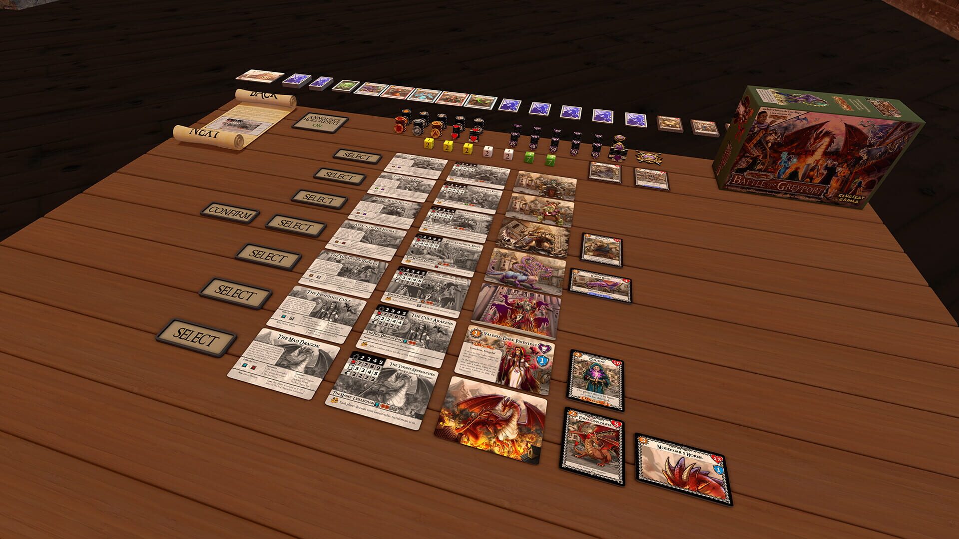 Foto do jogo Tabletop Simulator: The Red Dragon Inn - Battle For Greyport