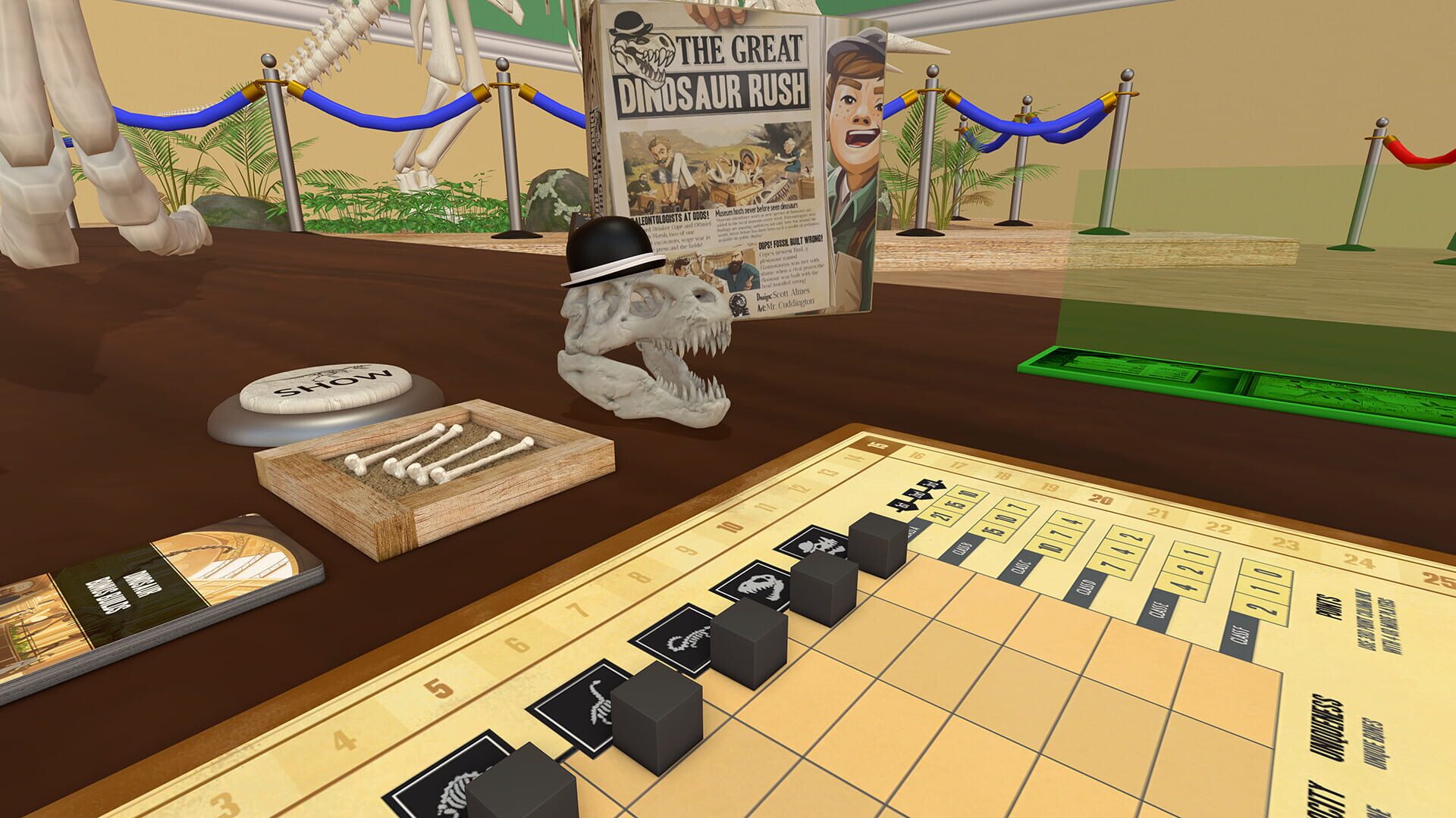 Foto do jogo Tabletop Simulator: The Great Dinosaur Rush