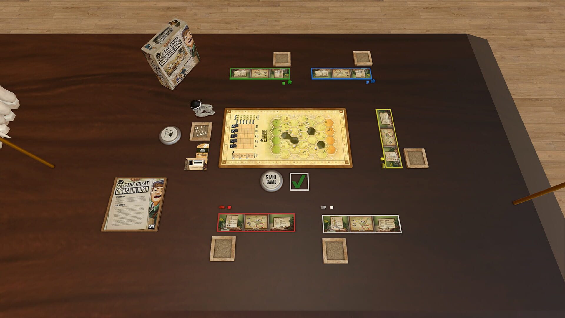 Foto do jogo Tabletop Simulator: The Great Dinosaur Rush
