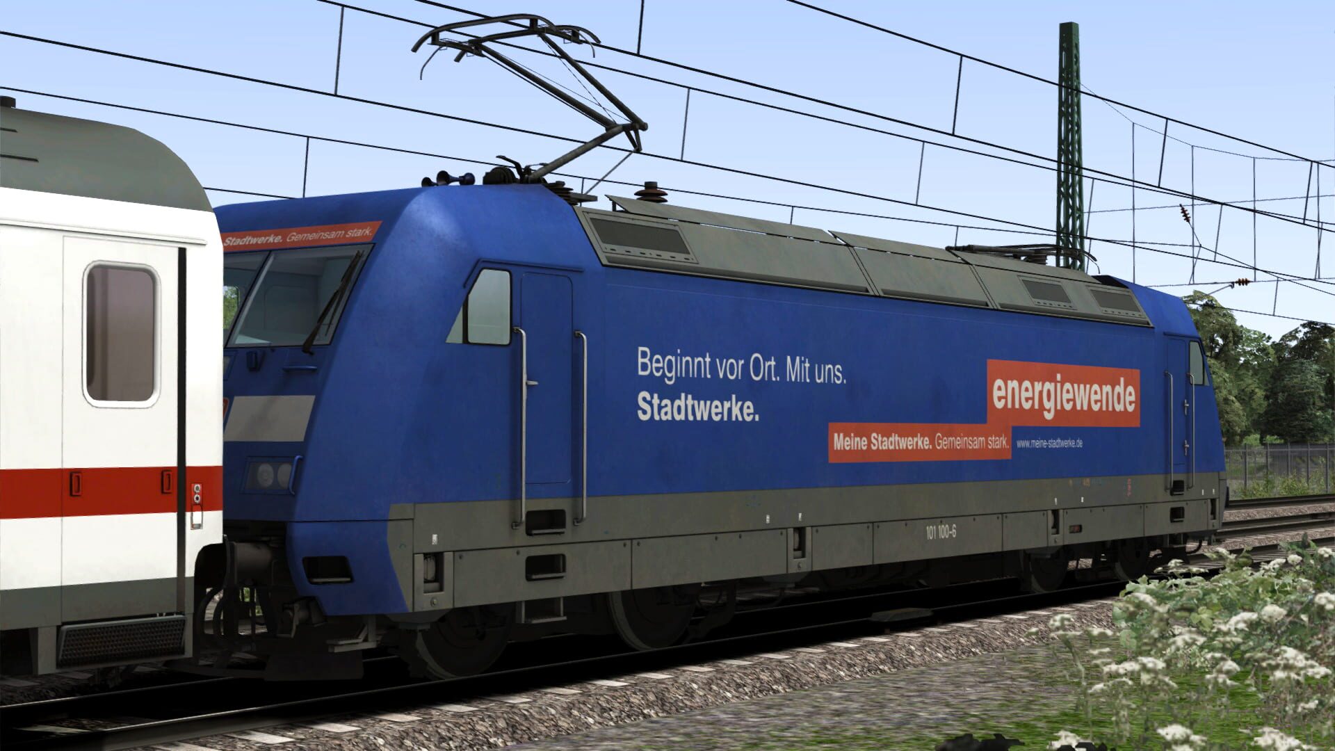 Foto do jogo Train Simulator: DB BR 101 Loco Add-On