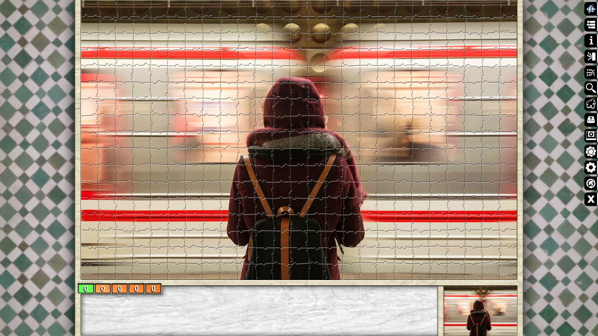 Foto do jogo Pixel Puzzles Ultimate: Trains
