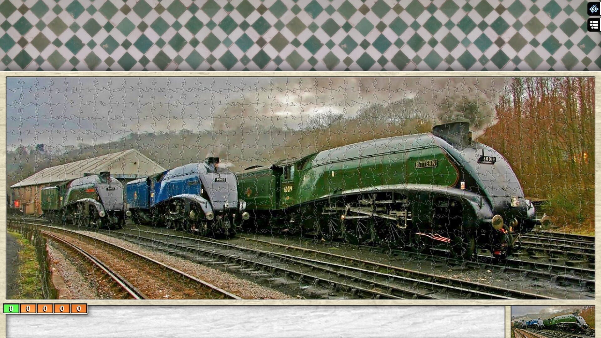 Foto do jogo Pixel Puzzles Ultimate: Trains