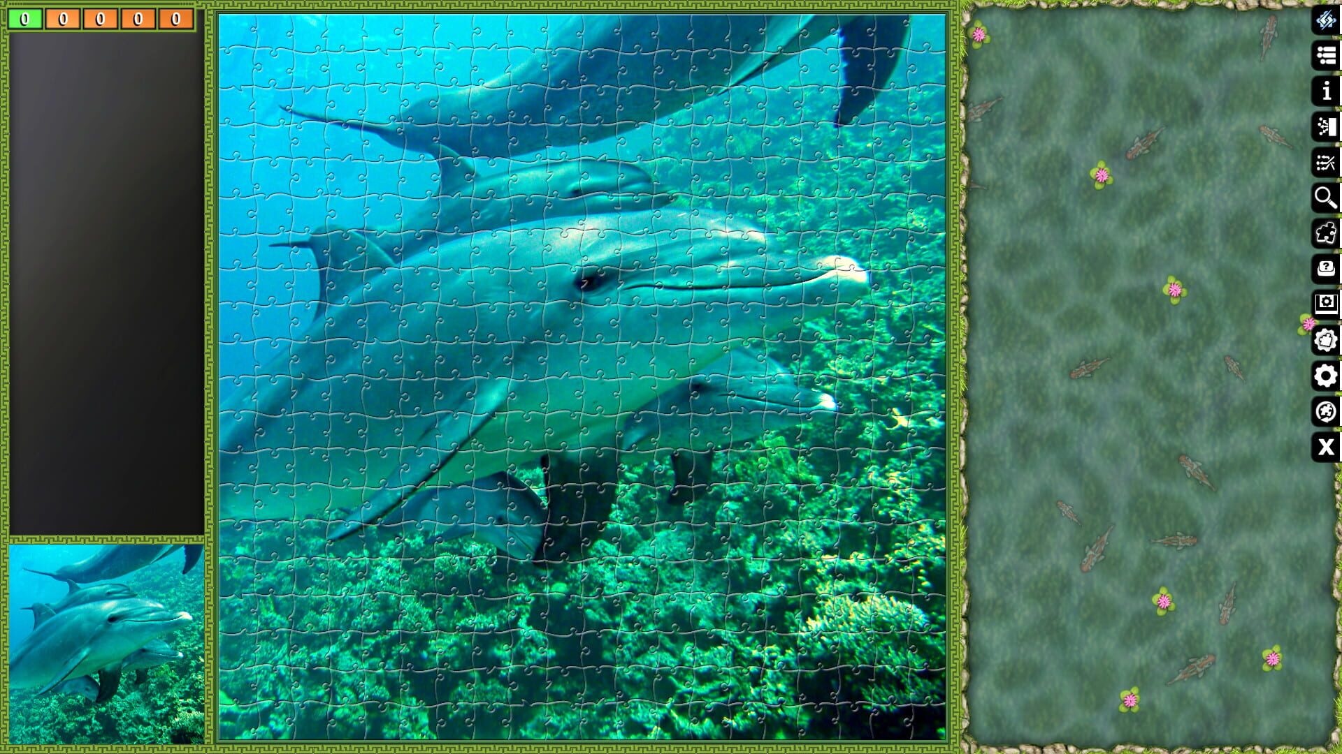 Foto do jogo Pixel Puzzles Ultimate: Dolphins