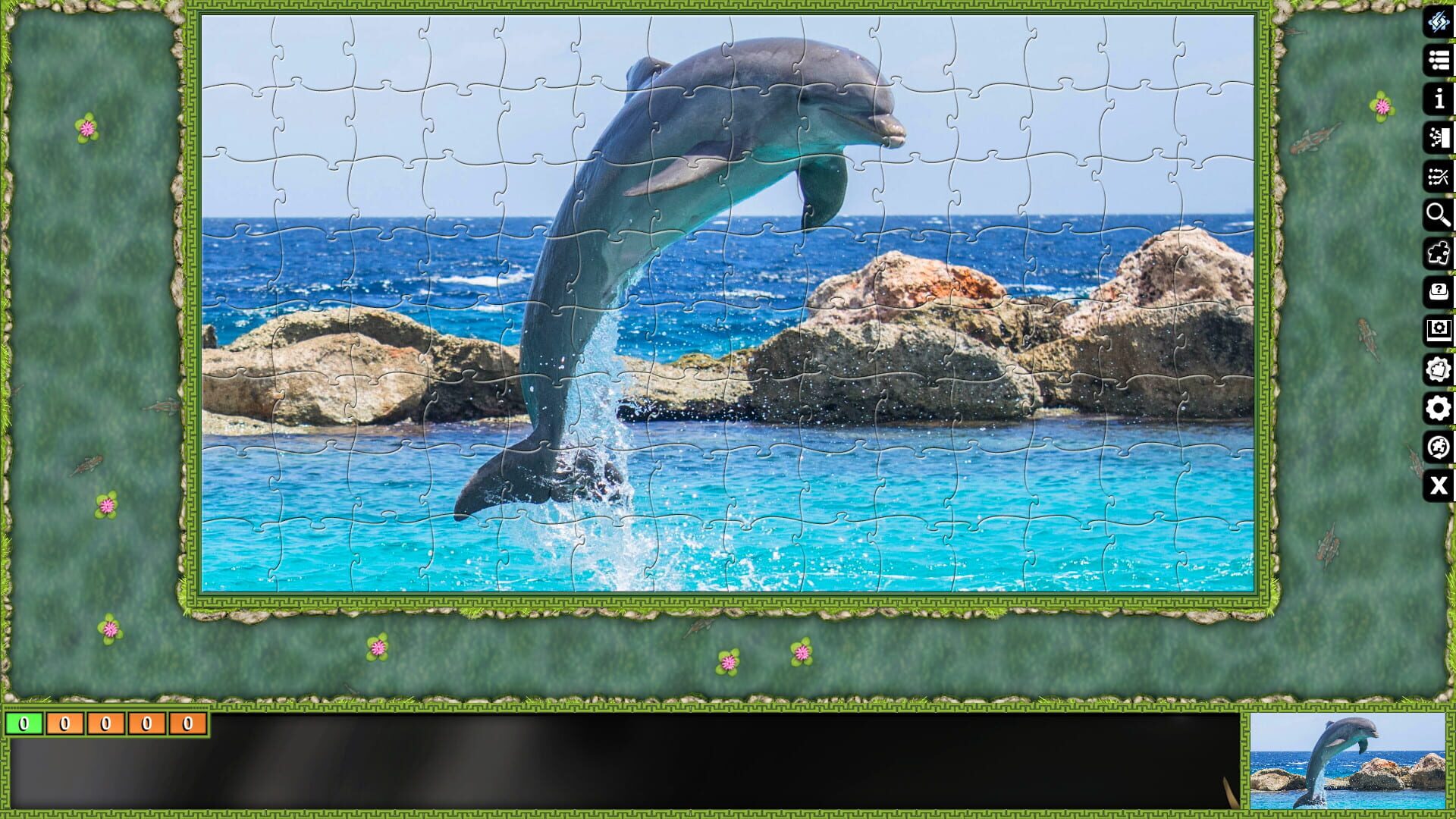 Foto do jogo Pixel Puzzles Ultimate: Dolphins
