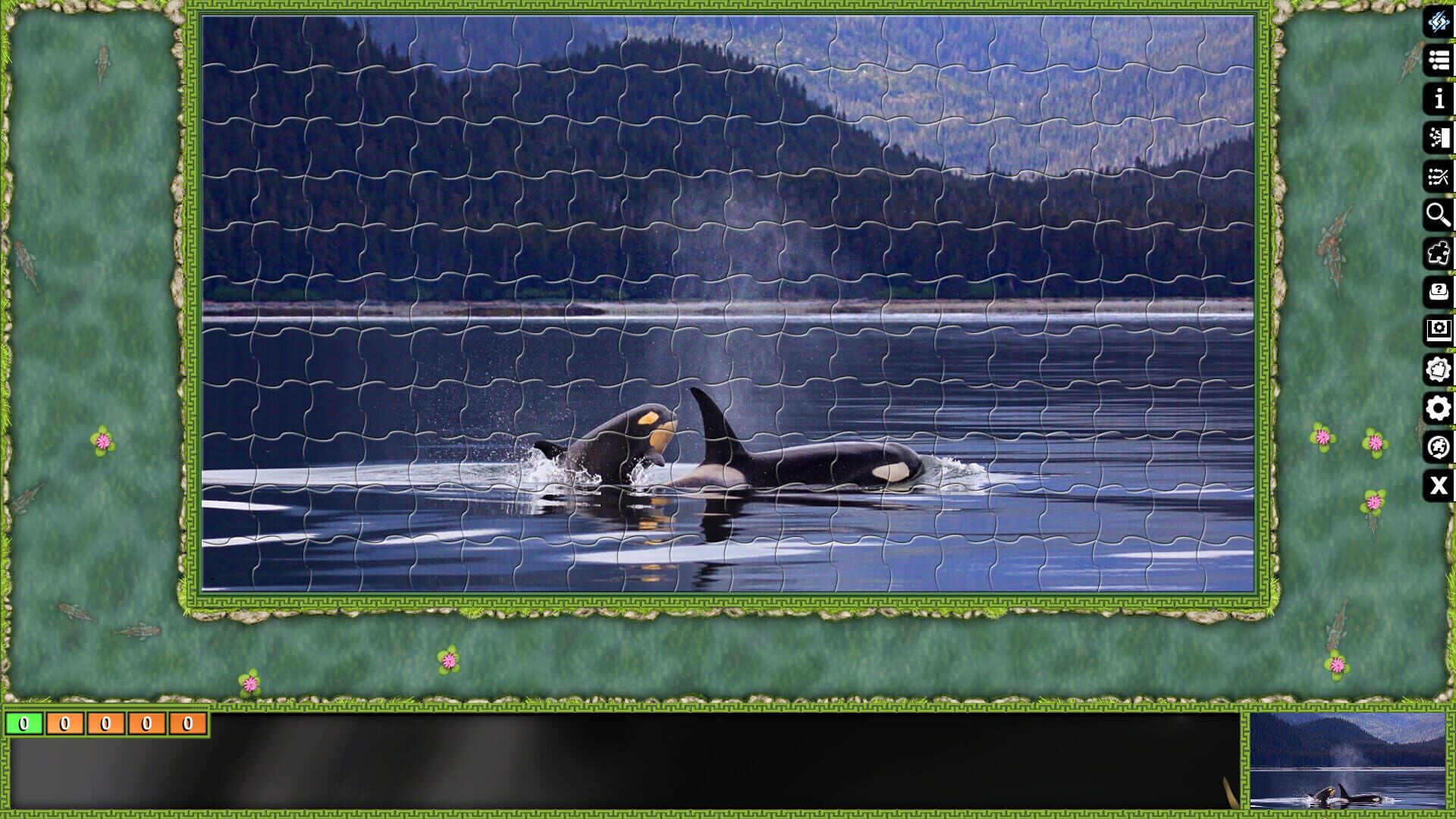 Foto do jogo Pixel Puzzles Ultimate: Dolphins