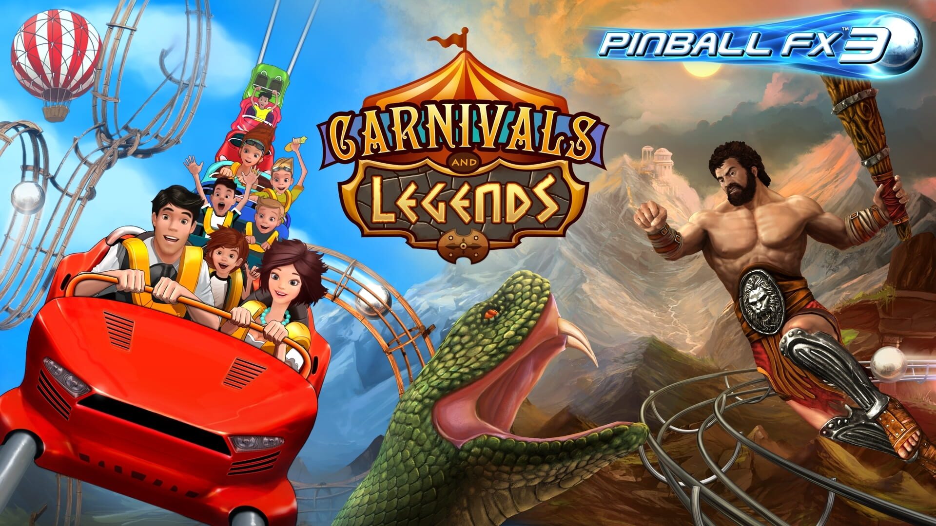 Foto do jogo Pinball FX3: Carnivals and Legends