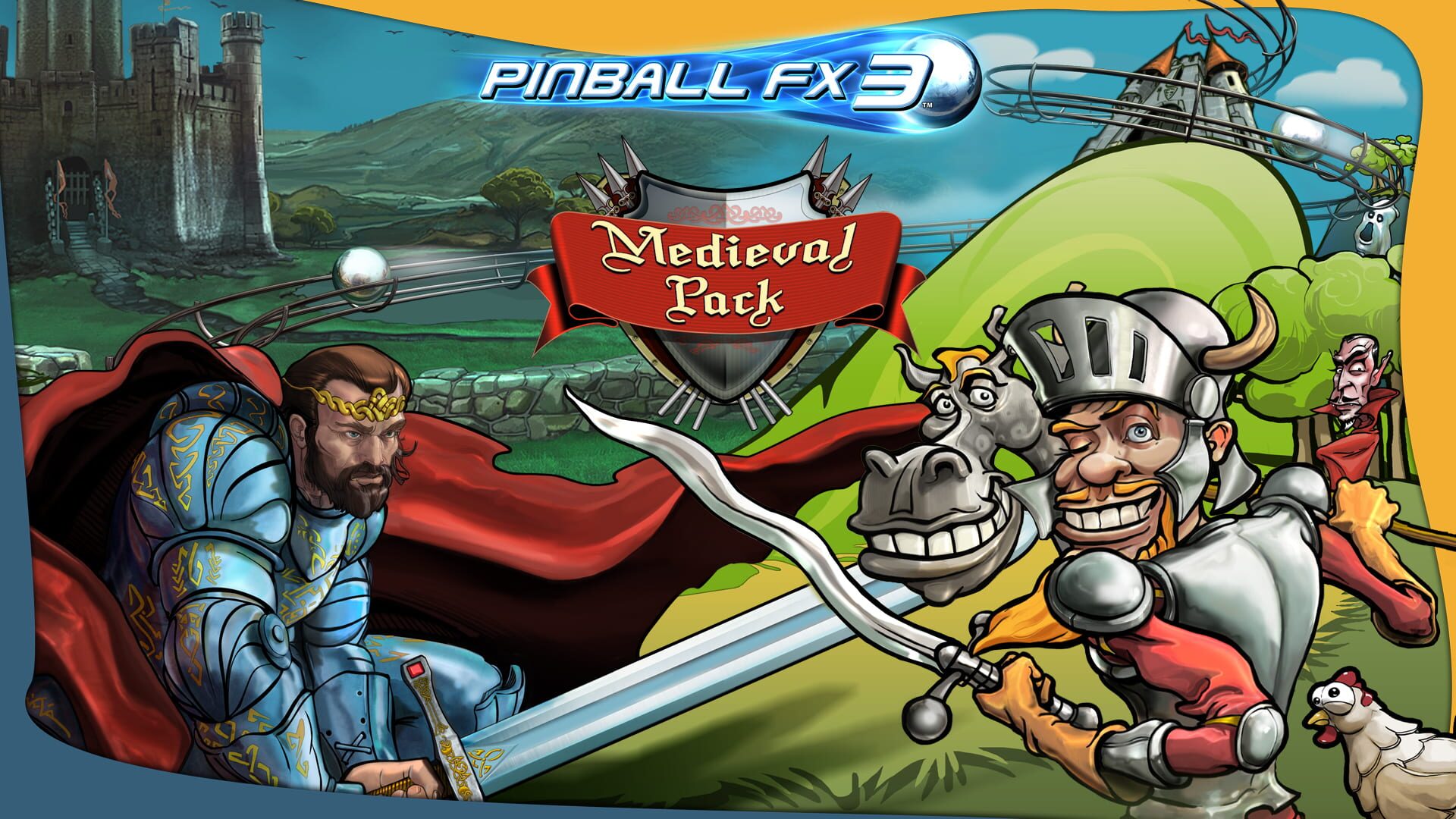 Foto do jogo Pinball FX3: Medieval Pack