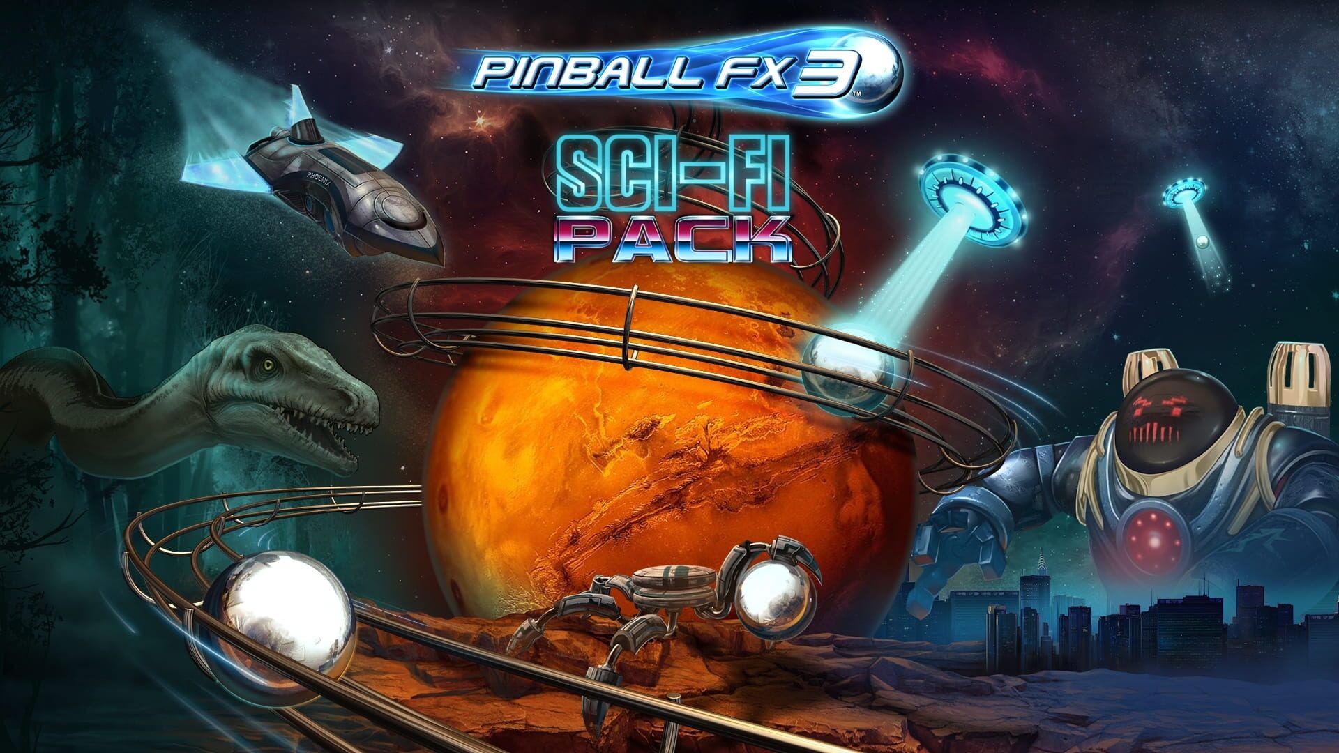 Foto do jogo Pinball FX3: Sci-Fi Pack