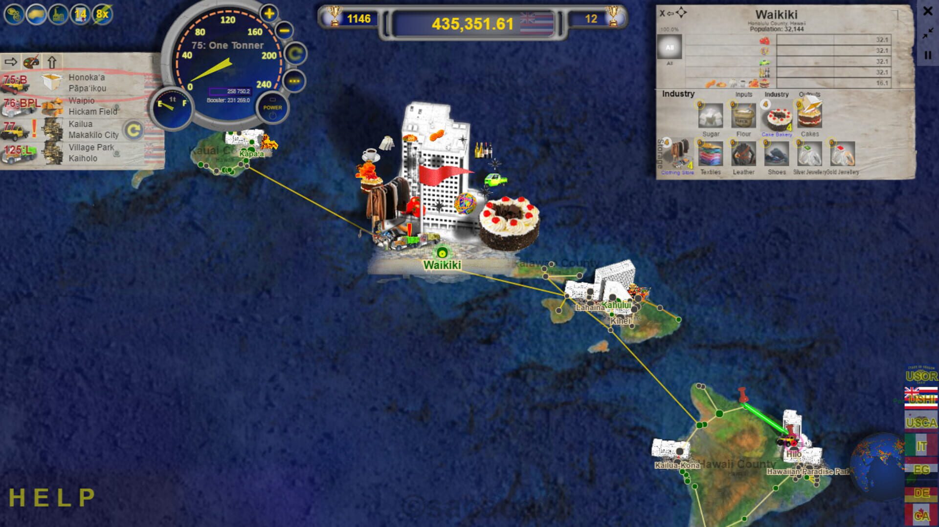 Foto do jogo Logistical: USA - Hawaii