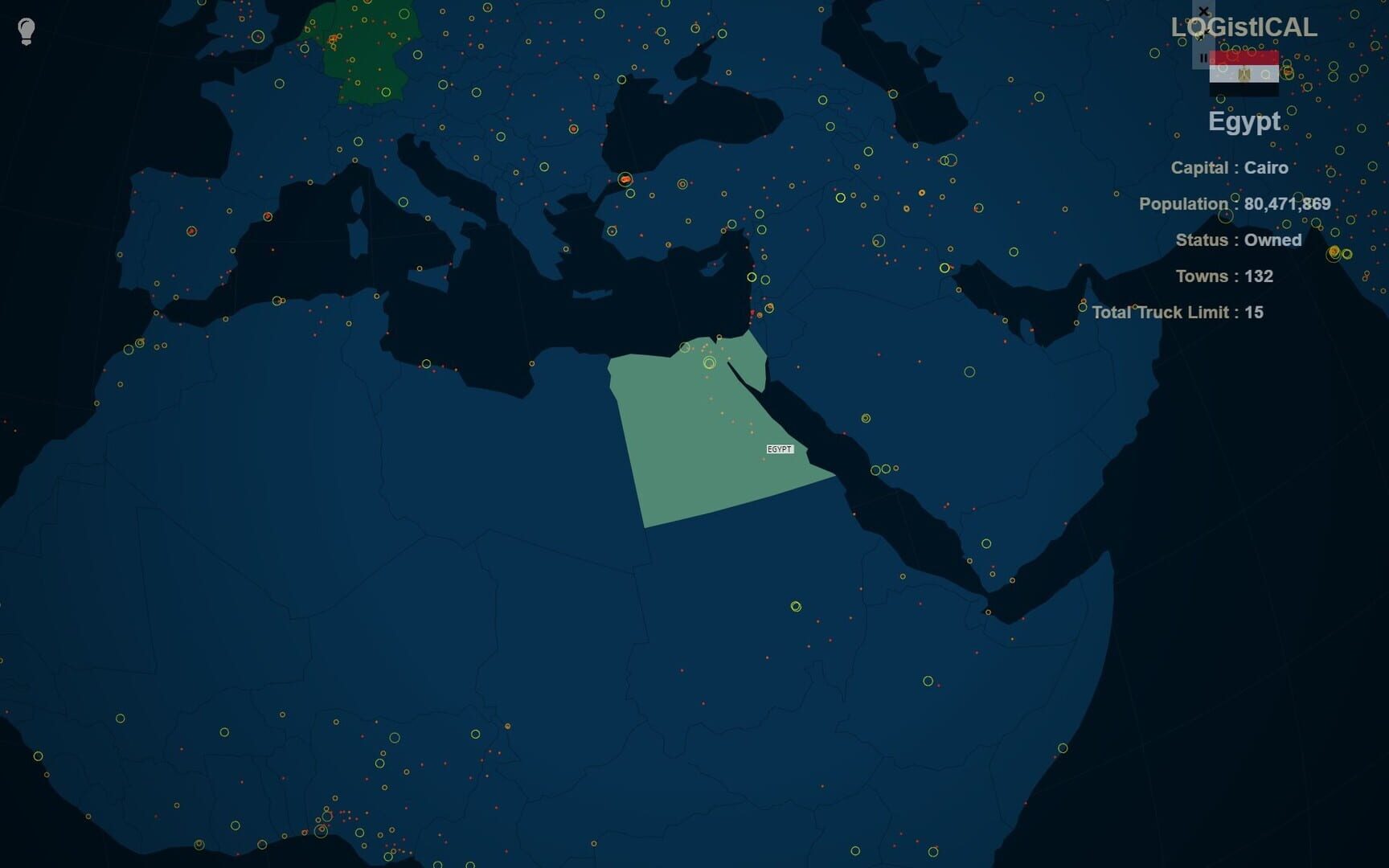 Logistical: Egypt