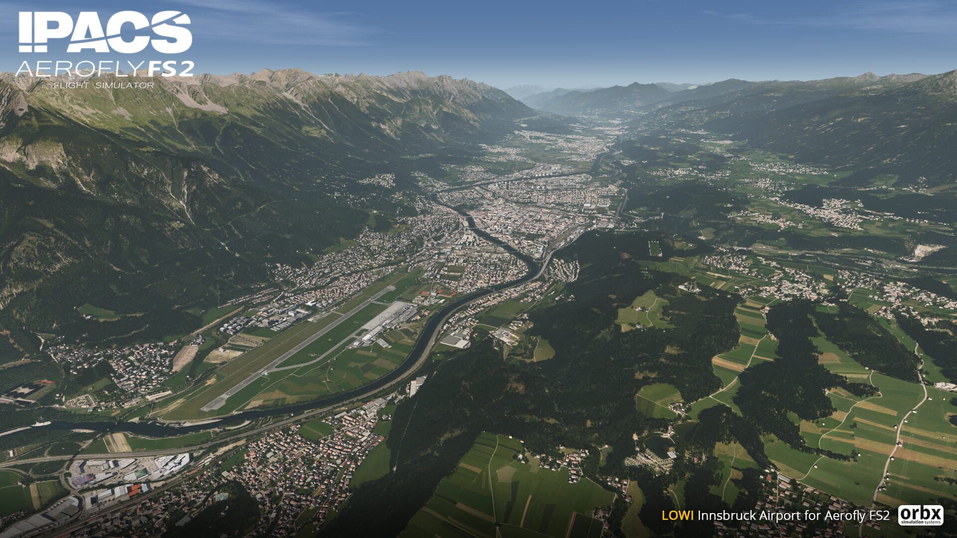 Foto do jogo Aerofly FS 2 Flight Simulator: Orbx - Innsbruck Airport